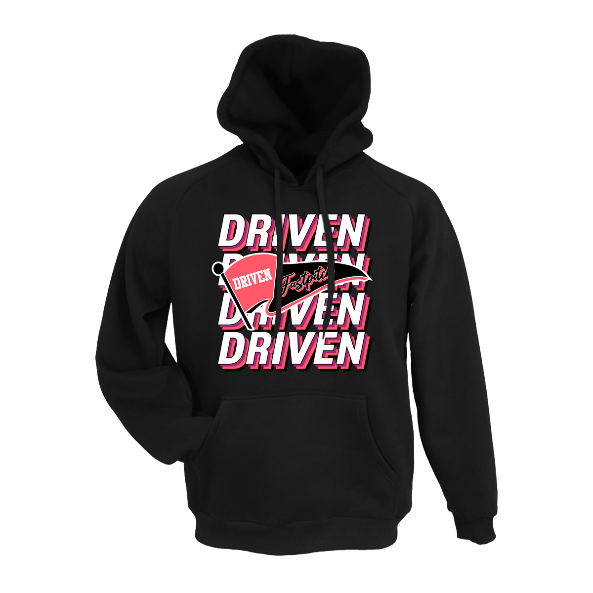 Driven Fastpitch (Dishon)- Hoodie 2 (Black)