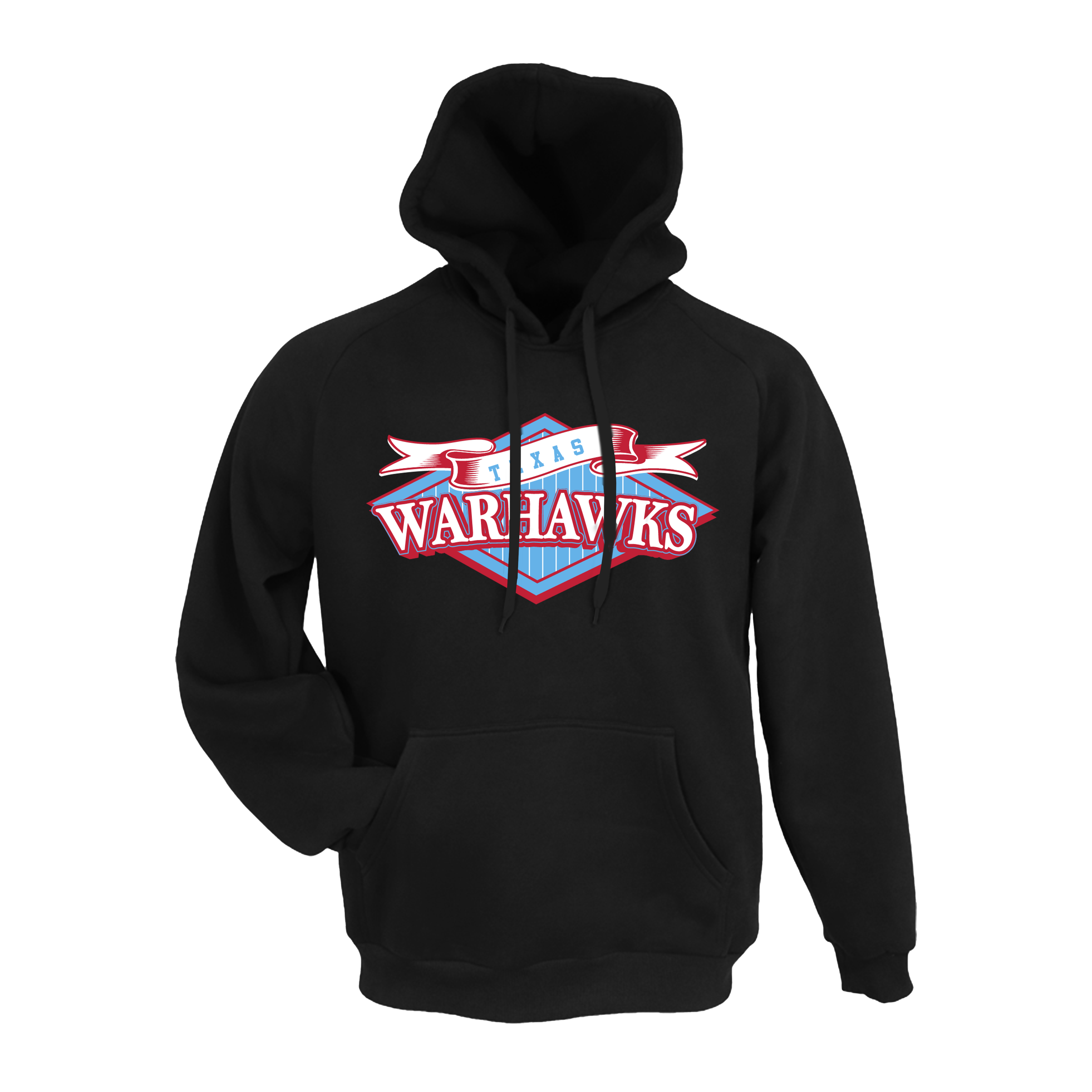 Texas Warhawks (Kent) Baseball- Hoodie 2 (Black)