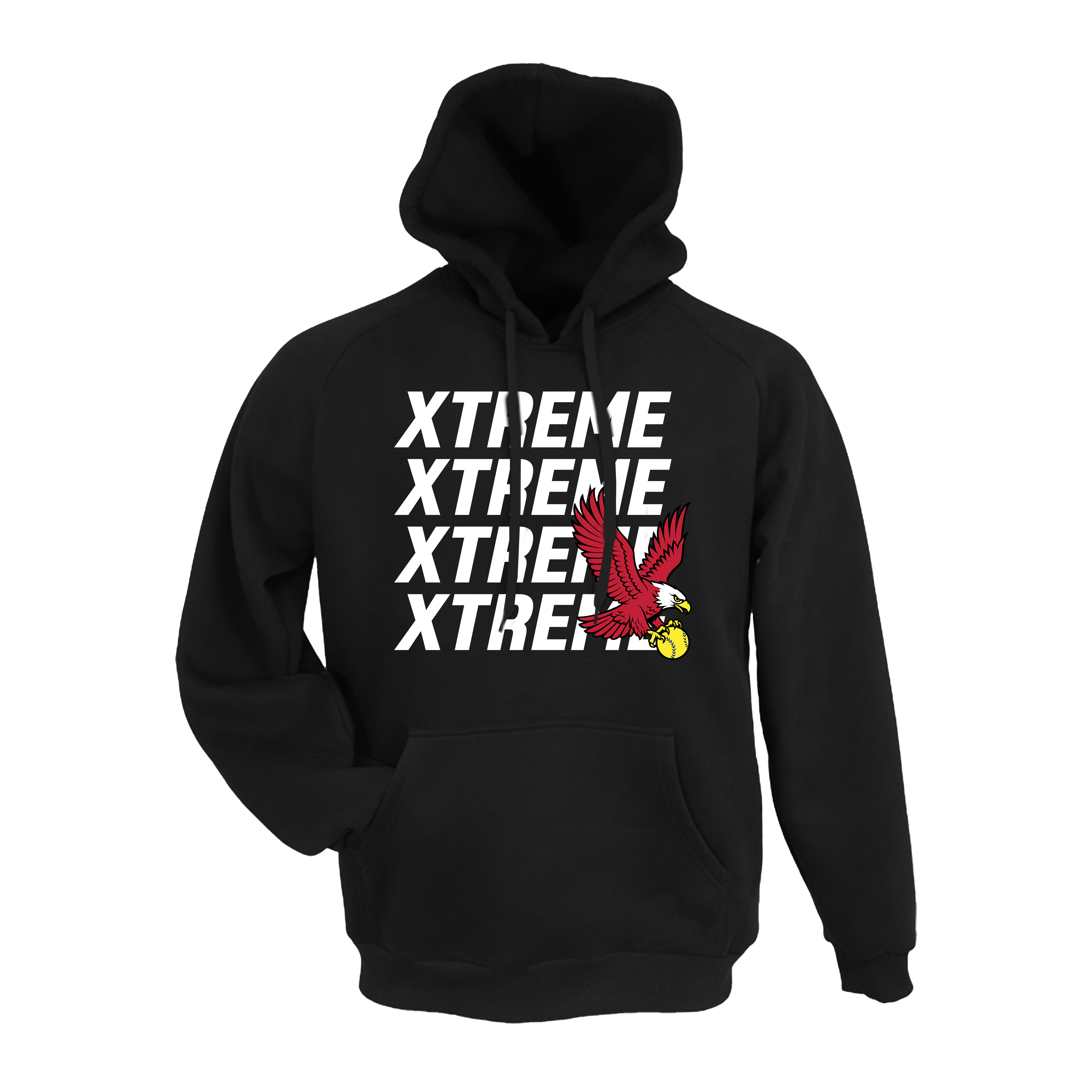 Xtreme Fastpitch (Weglos)- Hoodie 2 (Black)
