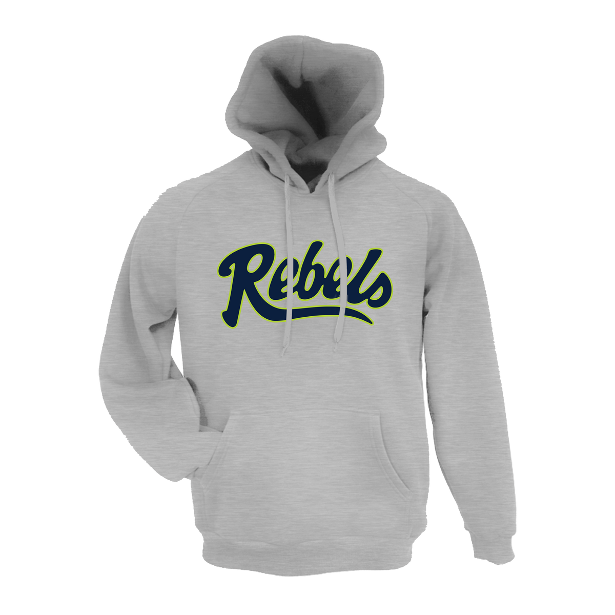 Rebels West Michigan Fastpitch (Scott) 2026- Hoodie 2 (Grey)