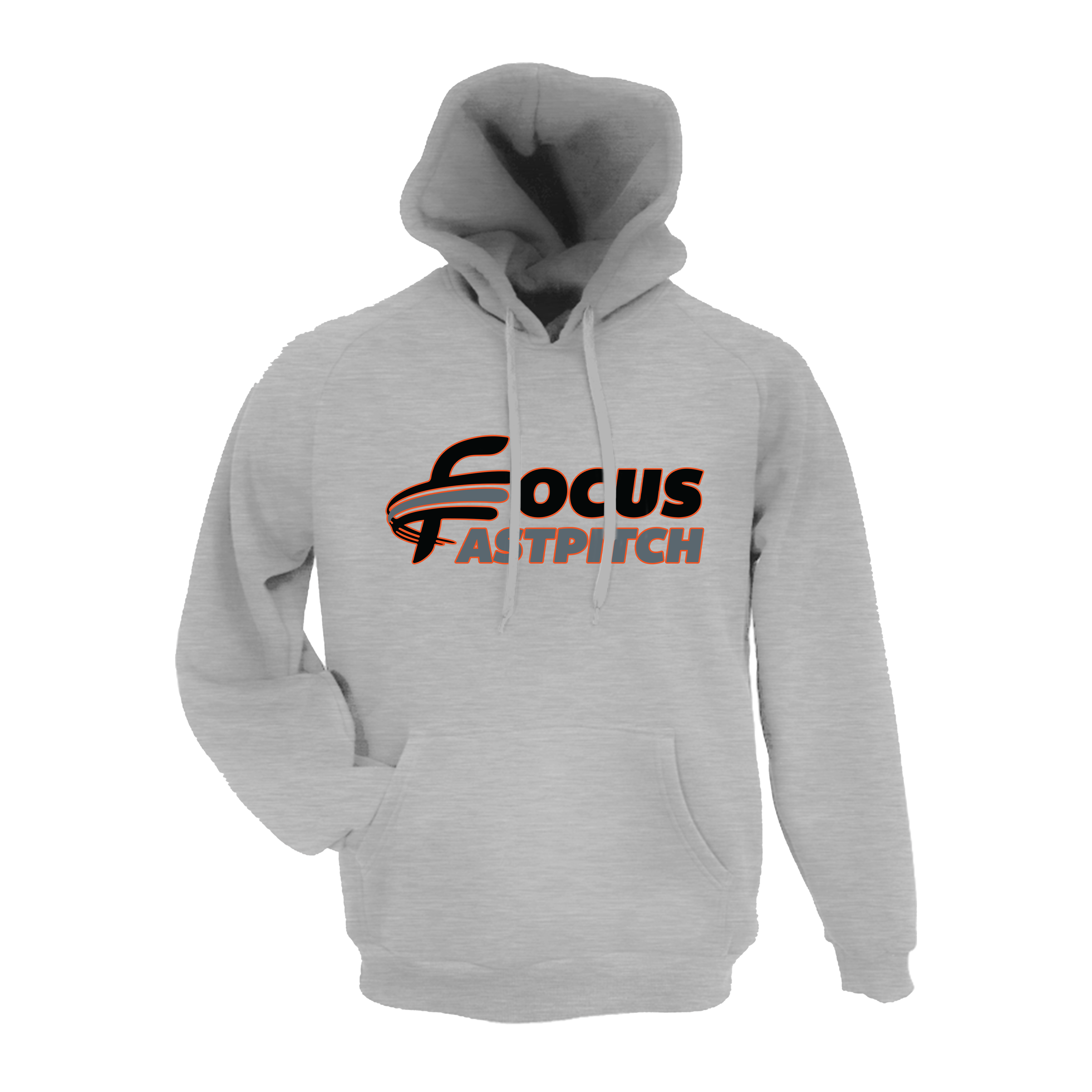 Focus Fastpitch (McCans)- Hoodie 2 (Grey)