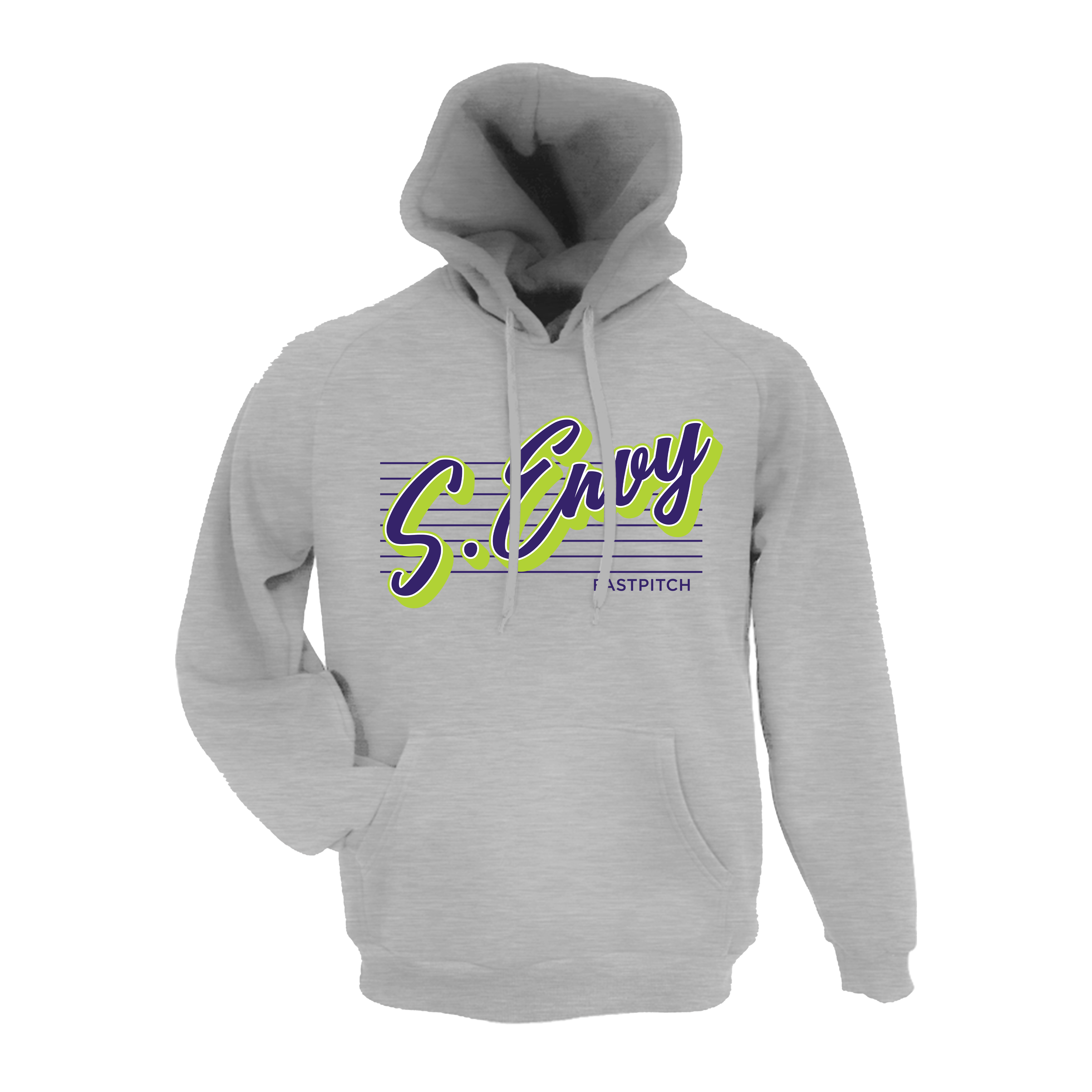 Southern Envy Fastpitch (McKenzie) 2026- Hoodie 2 (Grey)