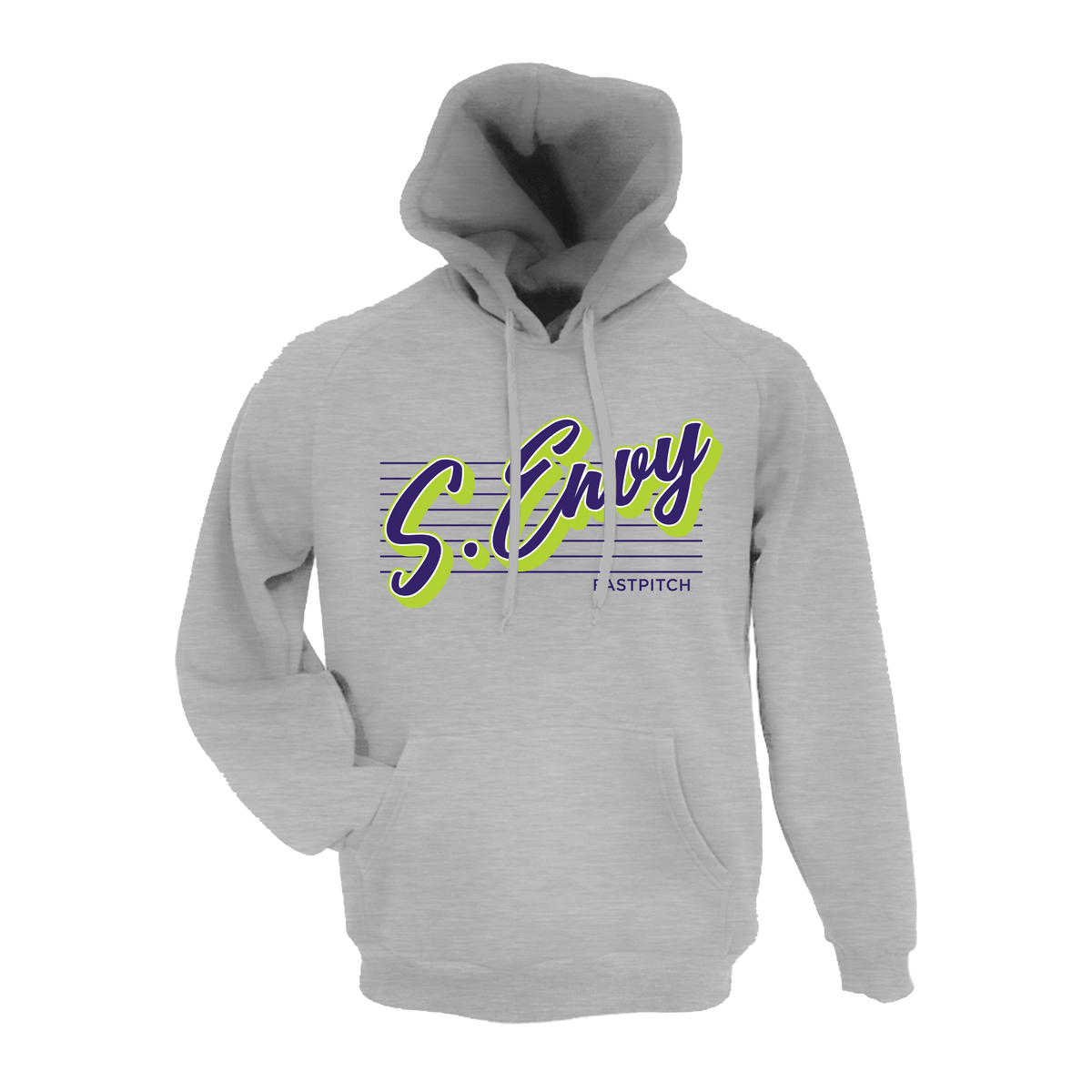 Southern Envy Fastpitch (McKenzie) 2026- Hoodie 2 (Grey)