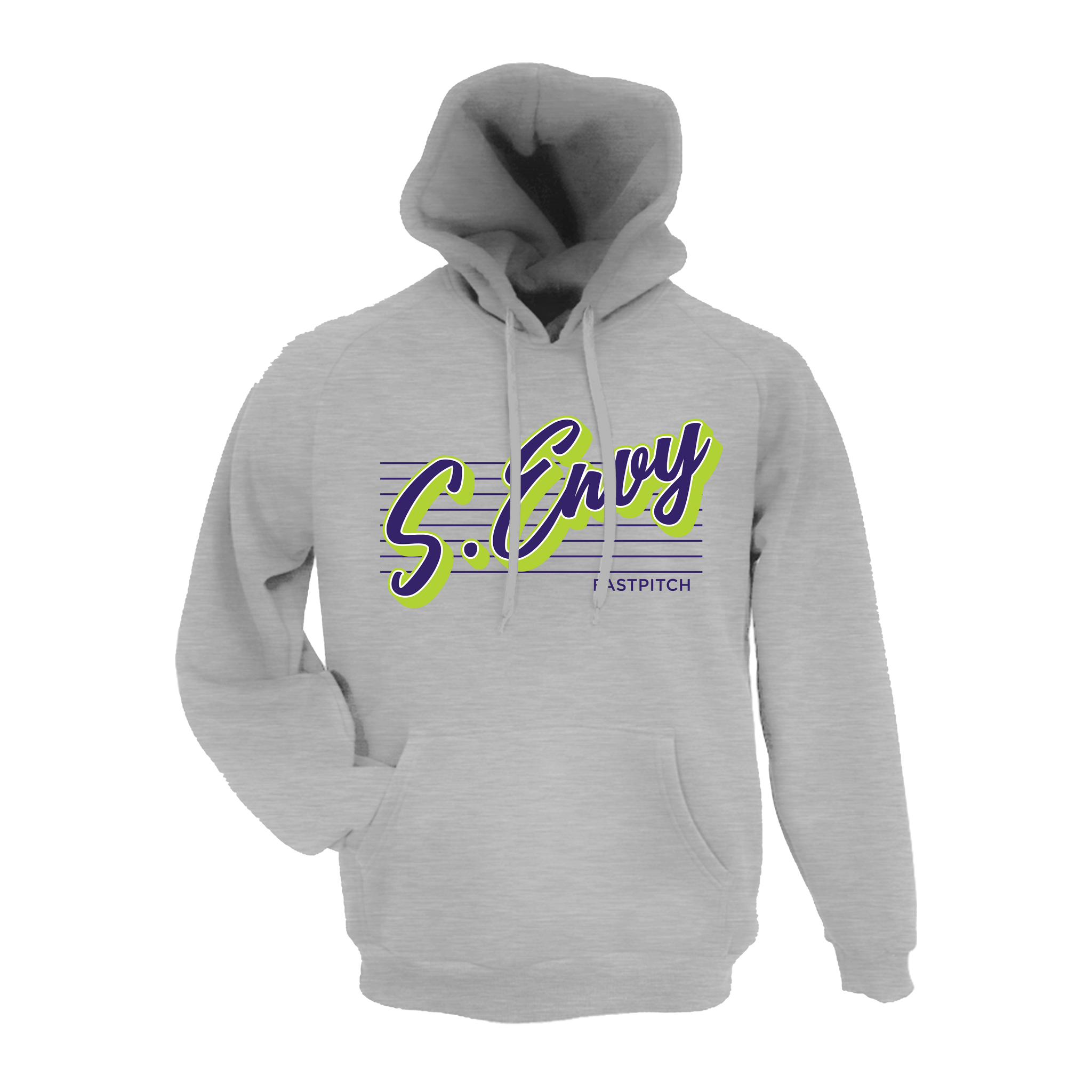 Southern Envy Fastpitch (McKenzie) 2026- Hoodie 2 (Grey)