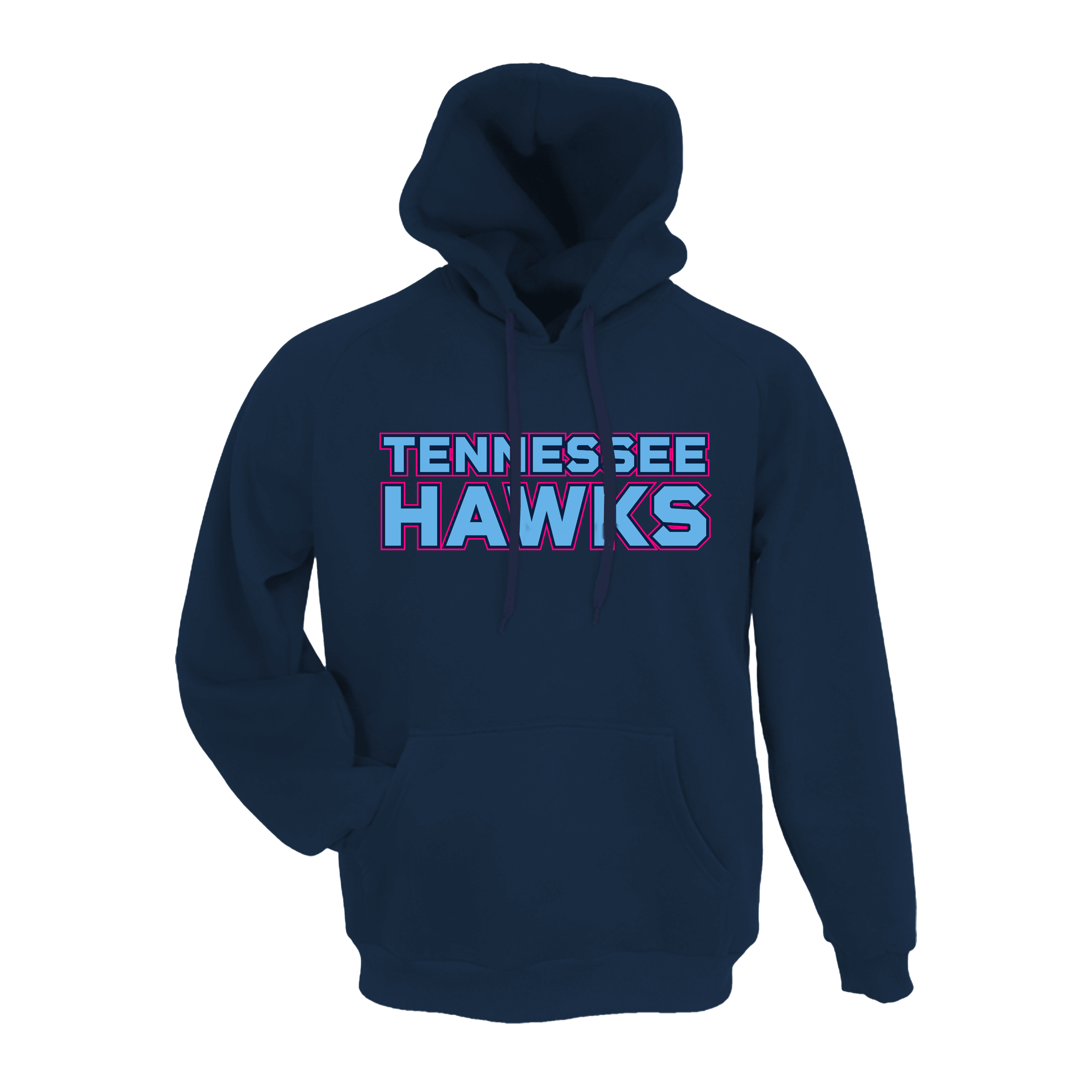 TN HAWKS (SENSING) Fastpitch- Hoodie 2 (Navy)