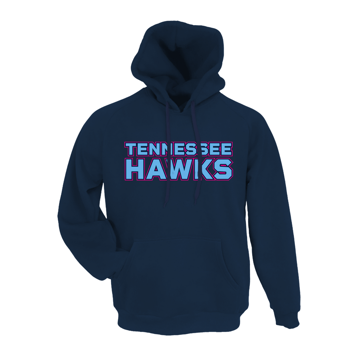 TN HAWKS (SENSING) Fastpitch- Hoodie 2 (Navy)