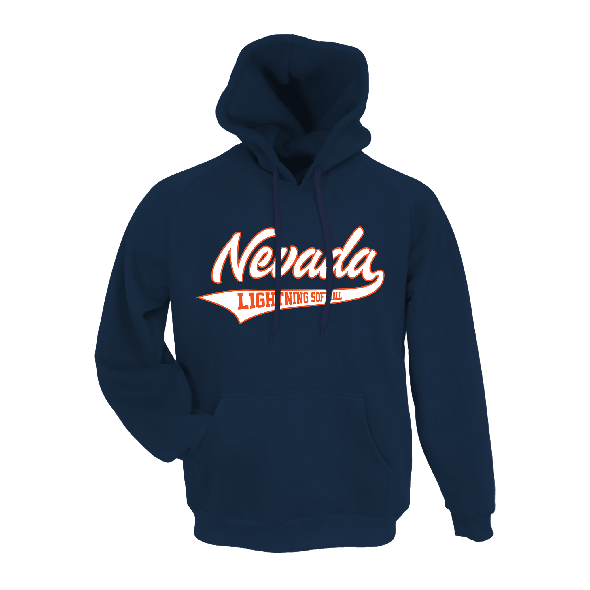 NV Lightning Fastpitch (Kittilsen)- Hoodie 2 (Navy)