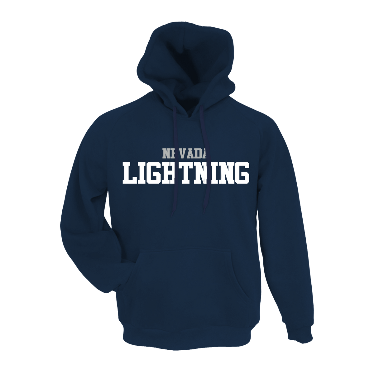 NV Lightning Fastpitch (Snow) 2026- Hoodie 2 (Navy)