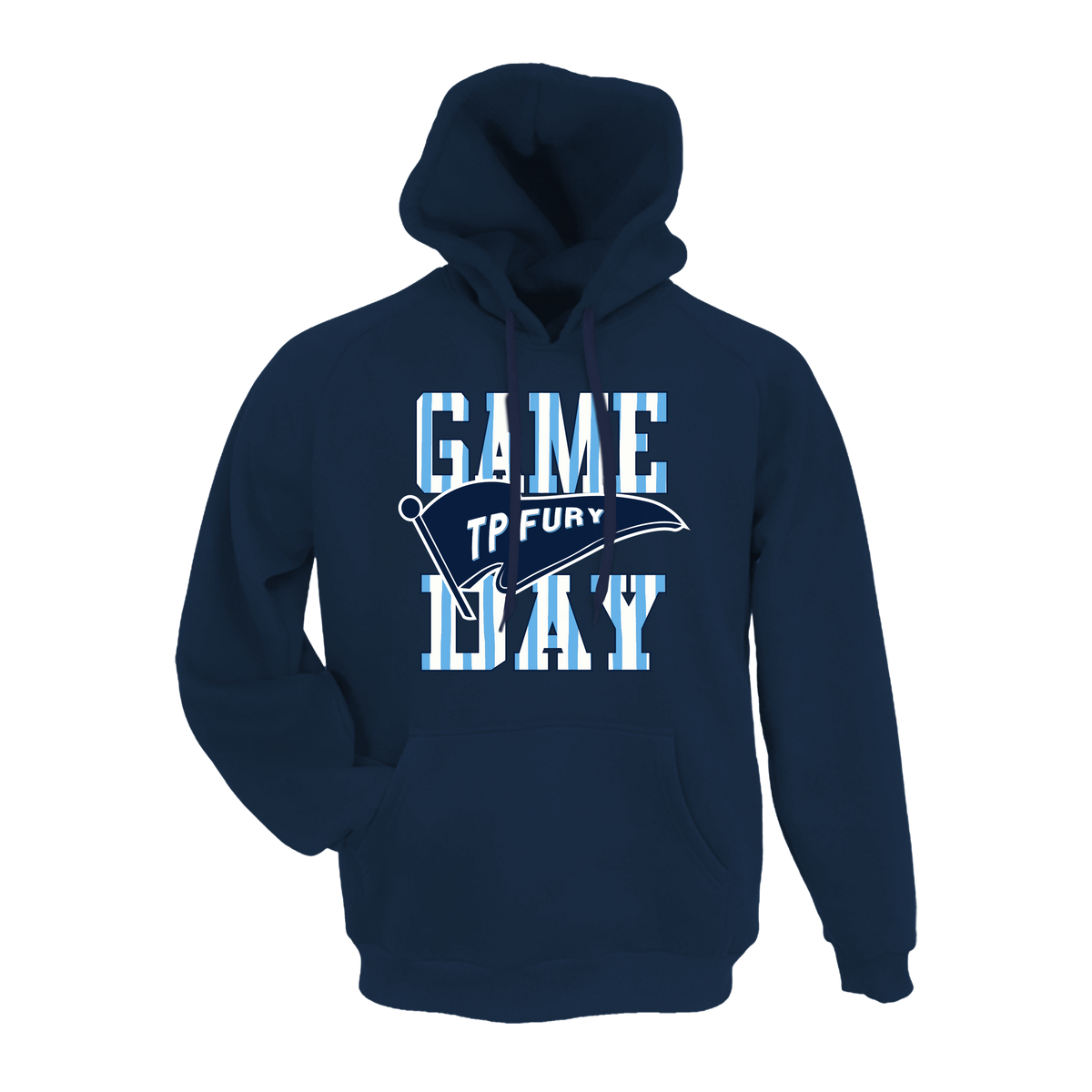 TP FURY (Tasker) Baseball- Hoodie 2 (Navy)