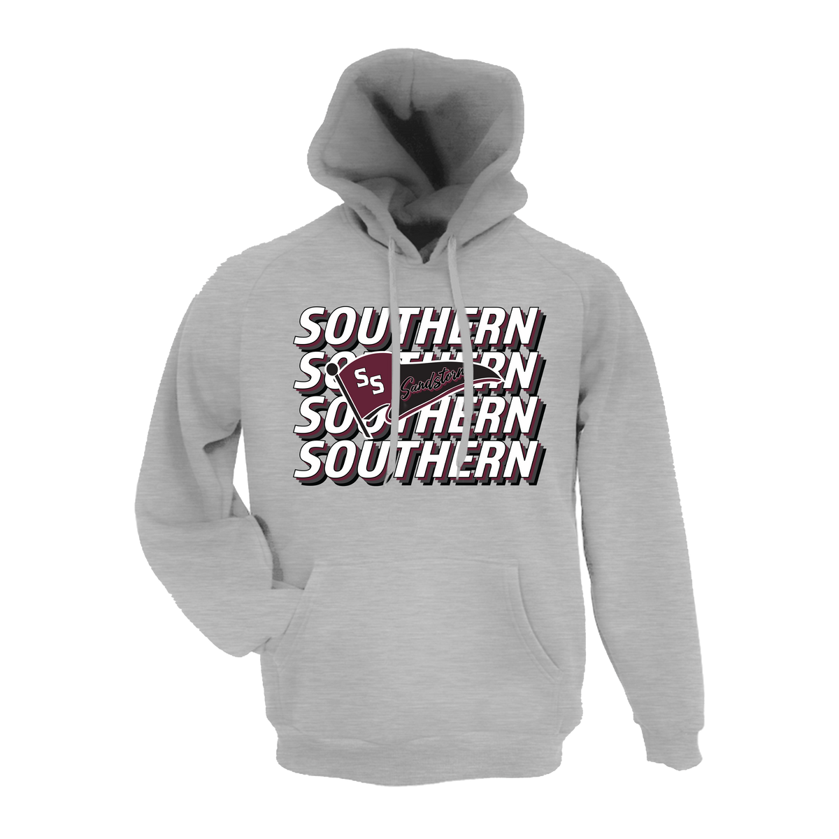 Southern Sandstorm Fastpitch (Lambert)- Hoodie 3 (Grey)