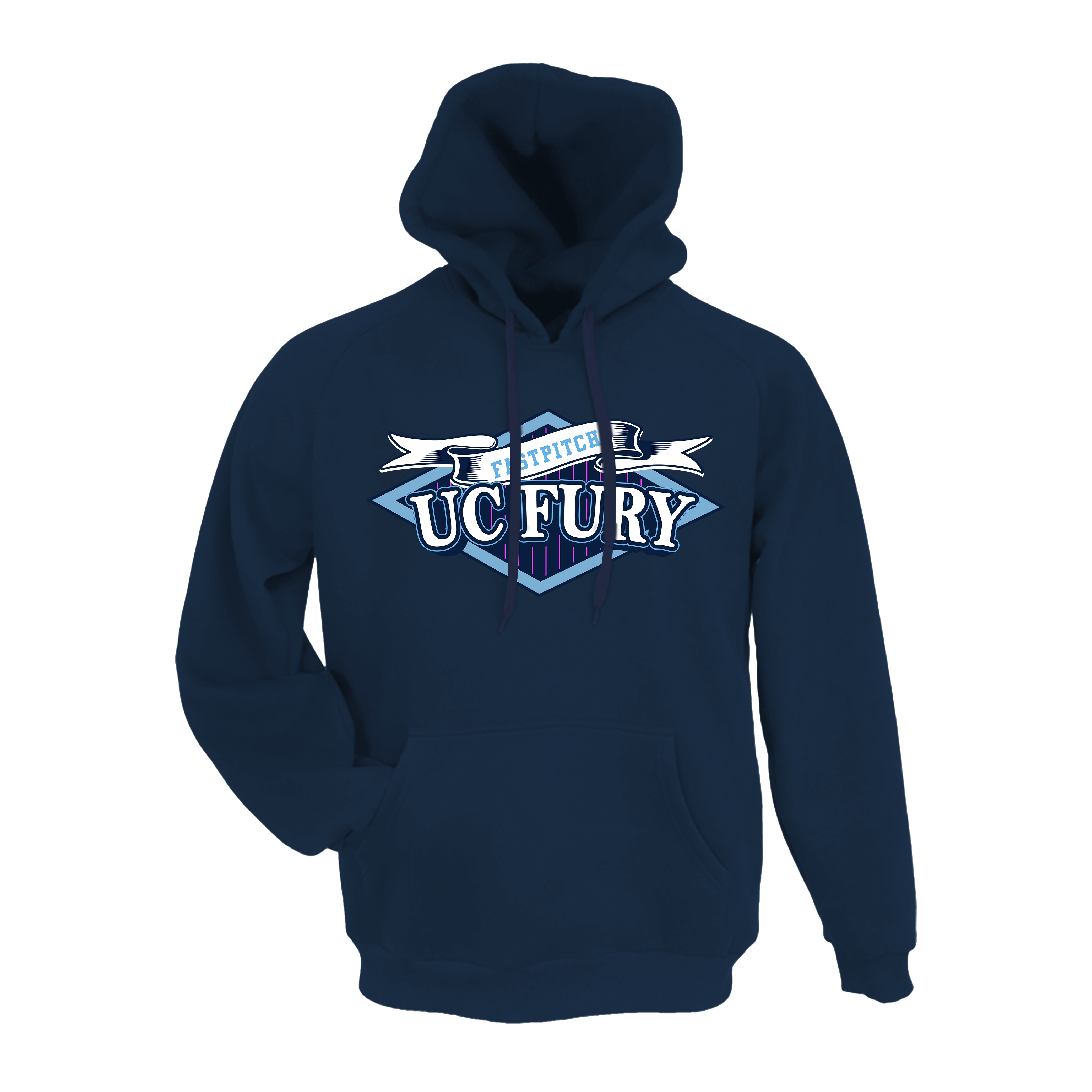UCFury Fastpitch (Anderson) 2026- Hoodie 3 (Navy)
