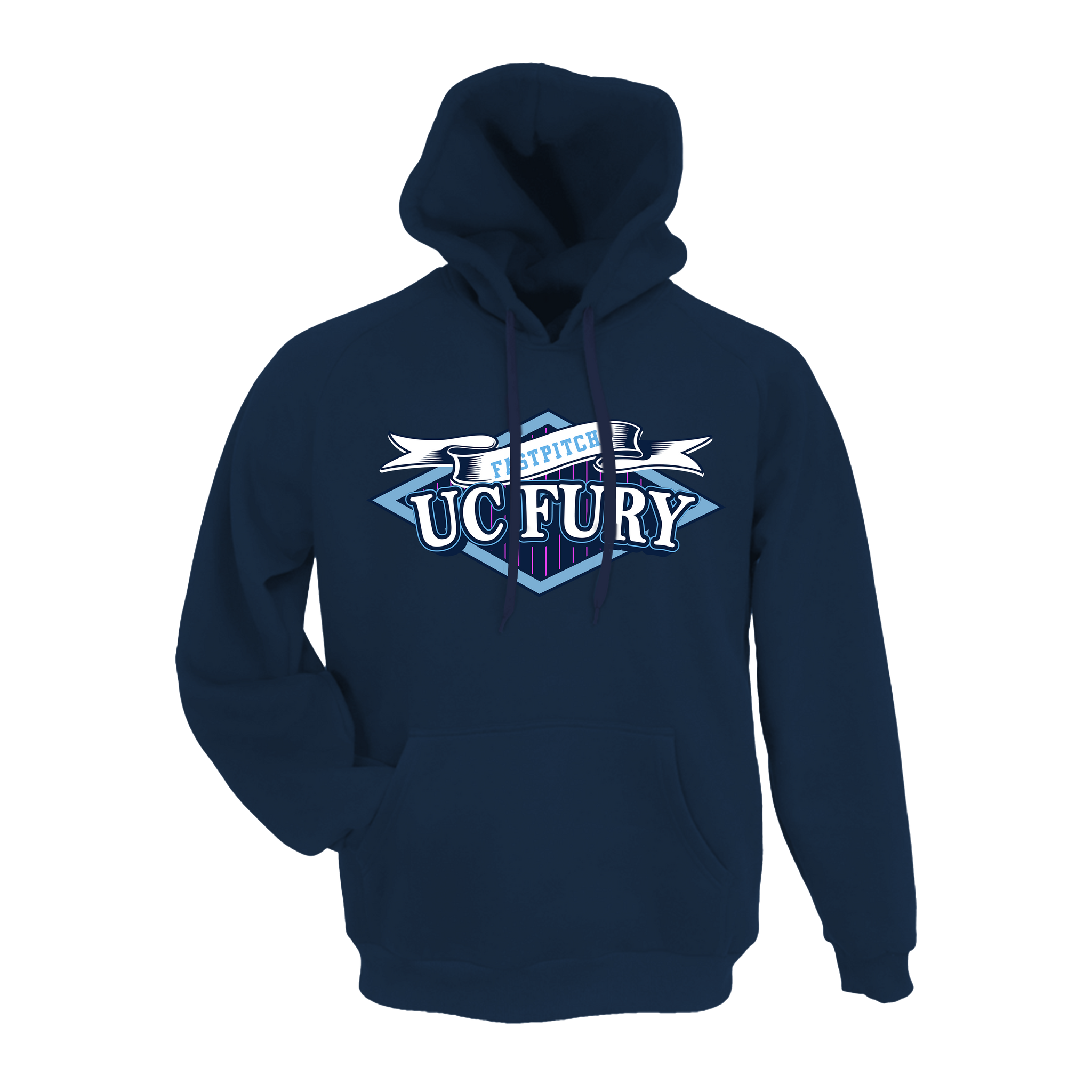 UCFury Fastpitch (Anderson) 2026- Hoodie 3 (Navy)