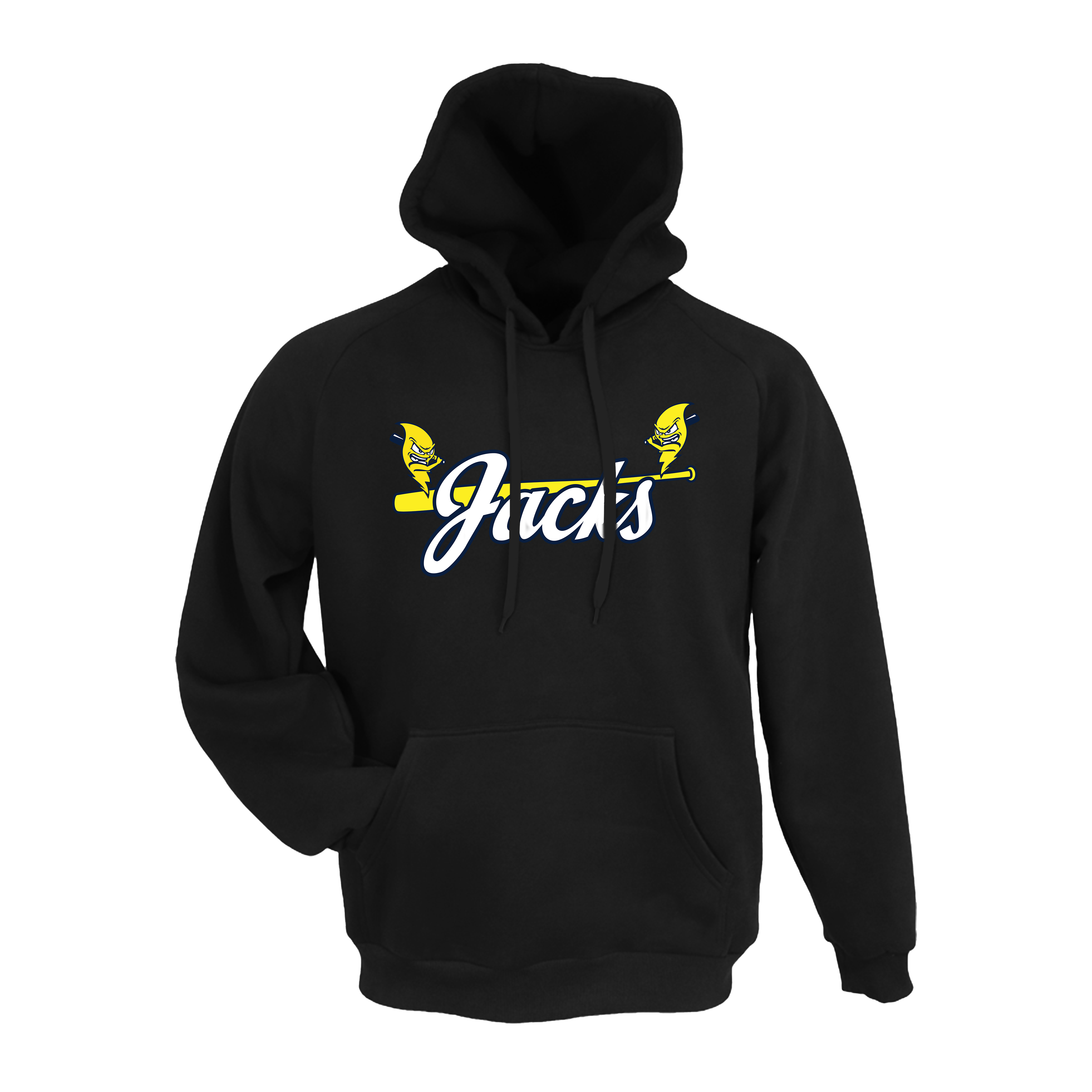Lightning Jacks Baseball (Tucker)- Hoodie 4 (Black)