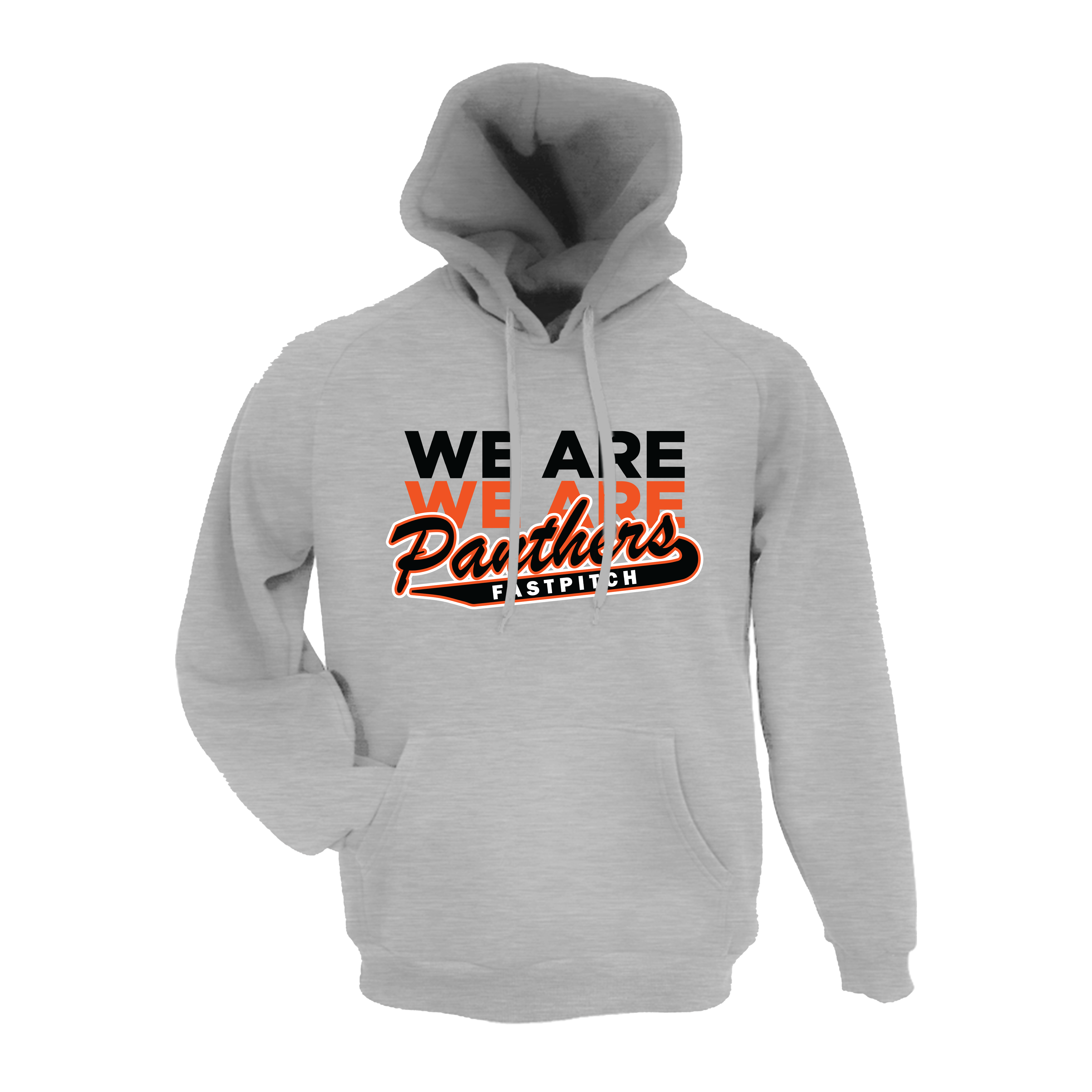 Jr Panthers Fastpitch (Oppendike)- Hoodie 4 (Grey)
