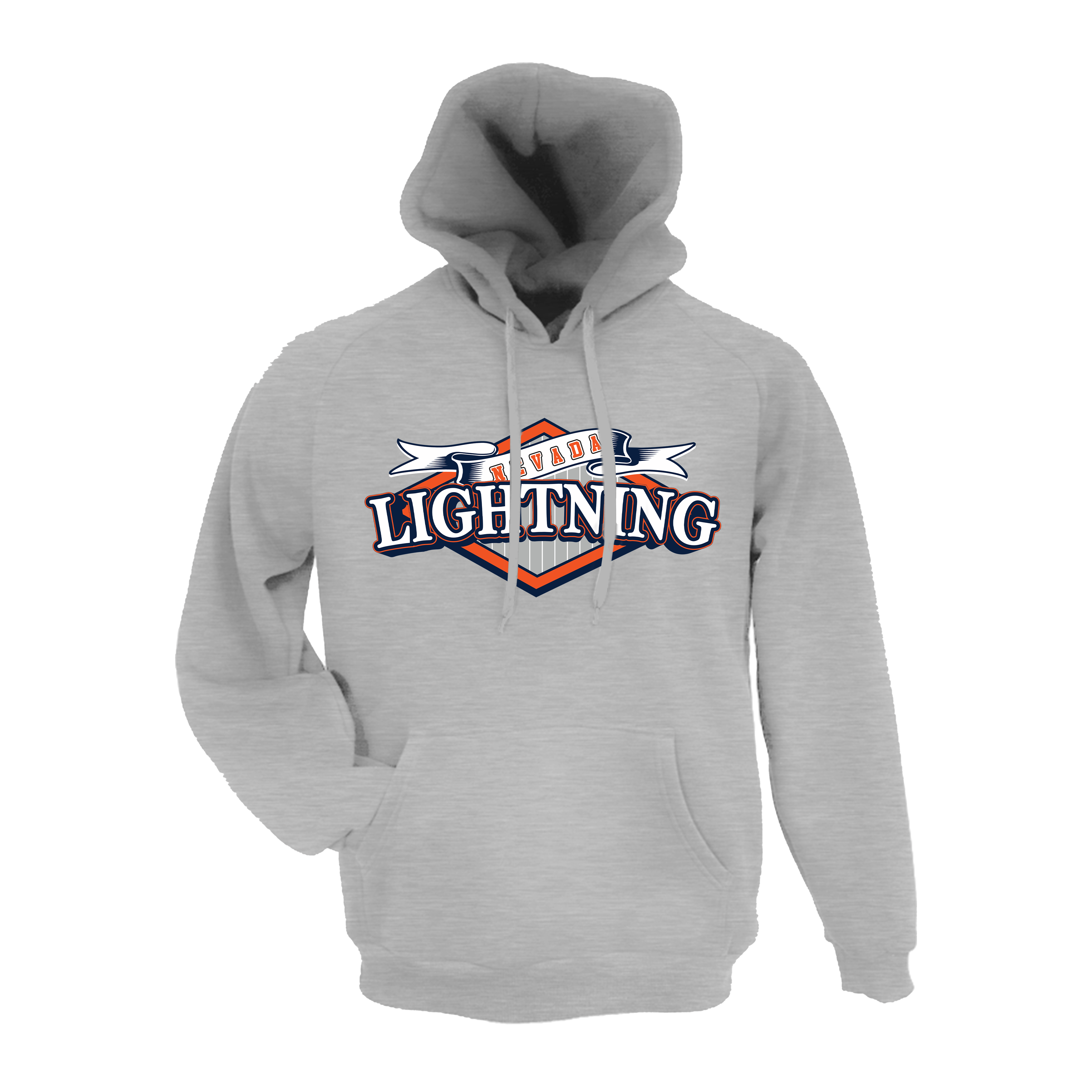 NV Lightning Fastpitch (Kittilsen)- Hoodie 4 (Grey)