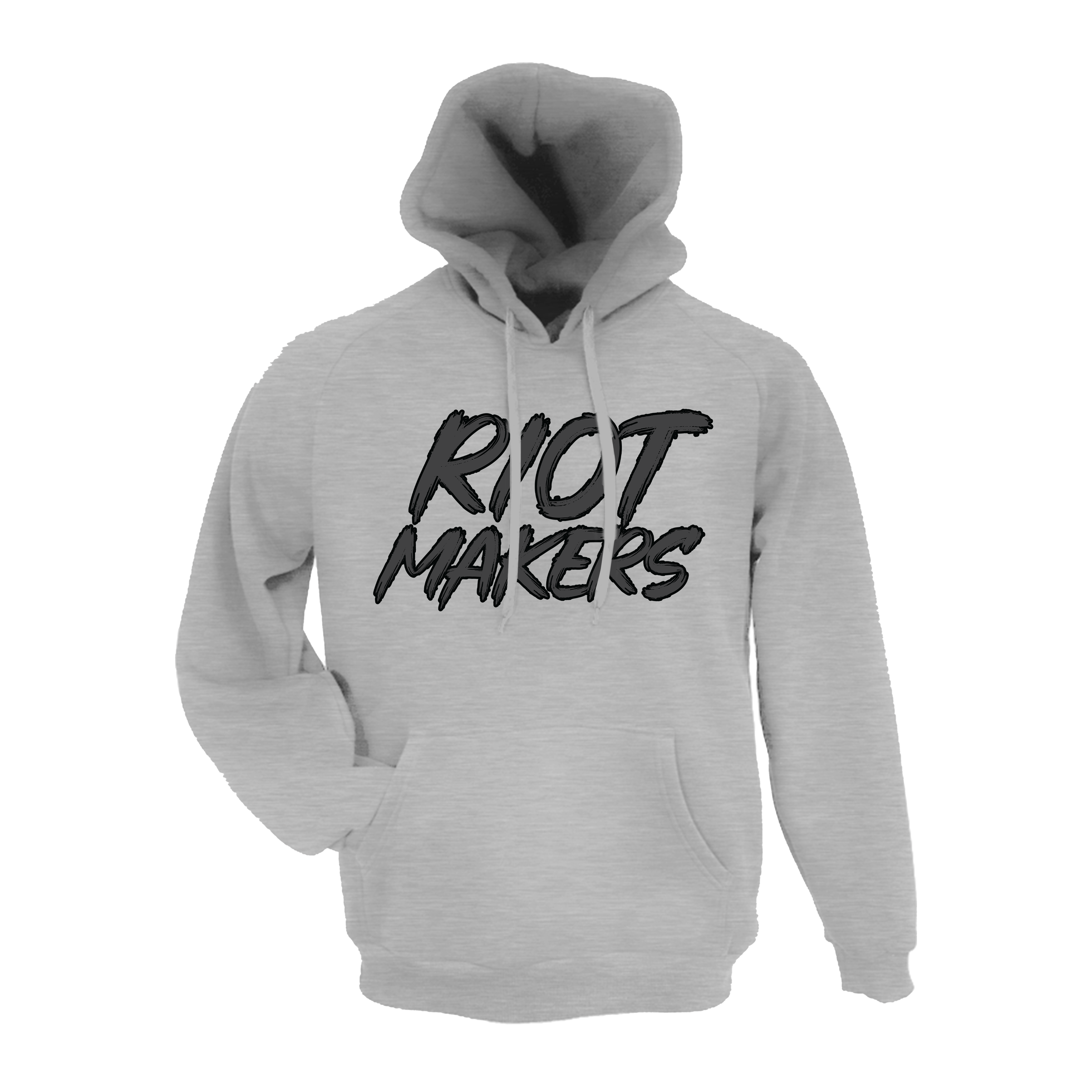 RIOT MAKERS (Tyson) Fastpitch- Hoodie 5 (Grey)