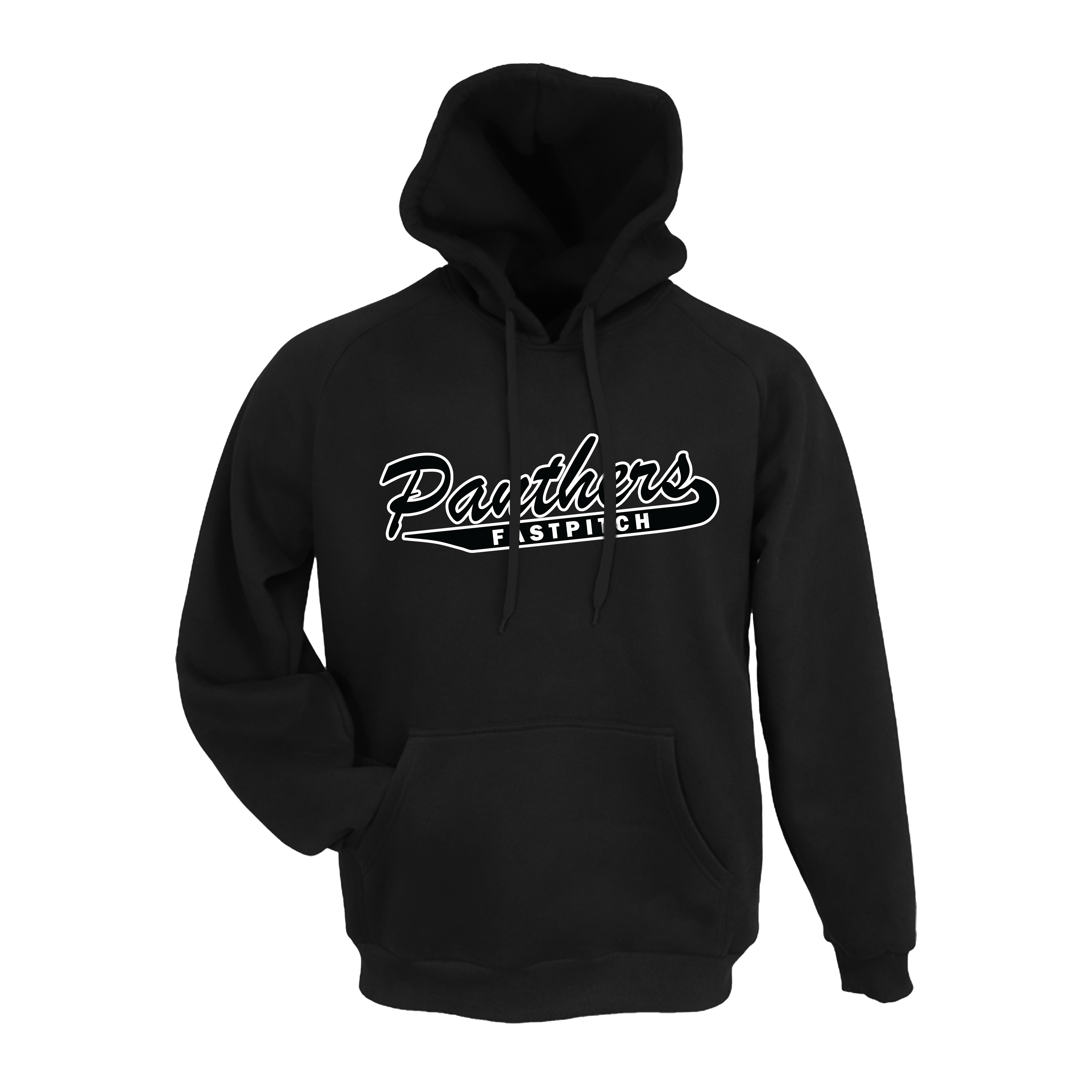 Jr Panthers Fastpitch (Oppendike)- Hoodie 1 (Black)