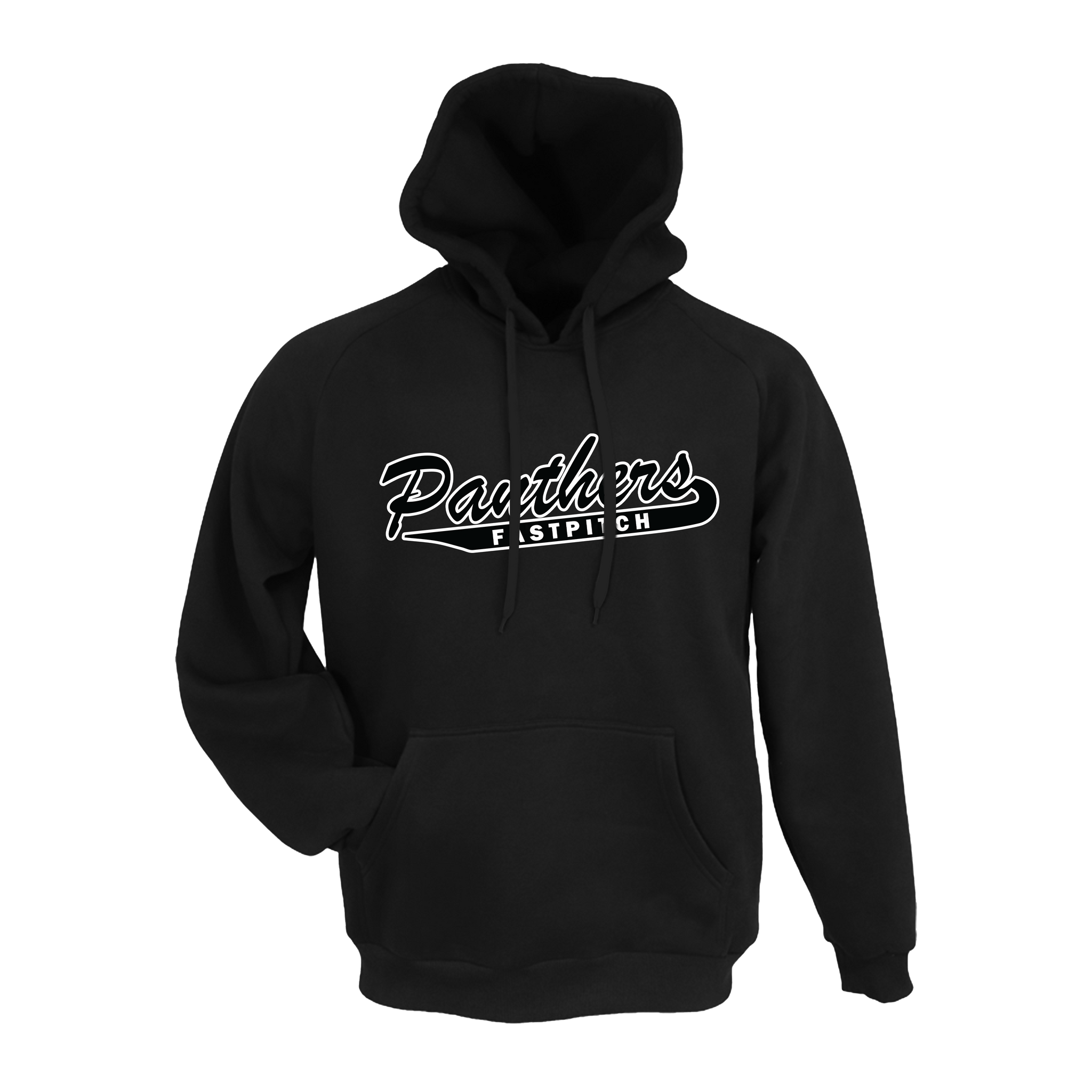 Jr Panthers Fastpitch (Oppendike)- Hoodie 1 (Black)