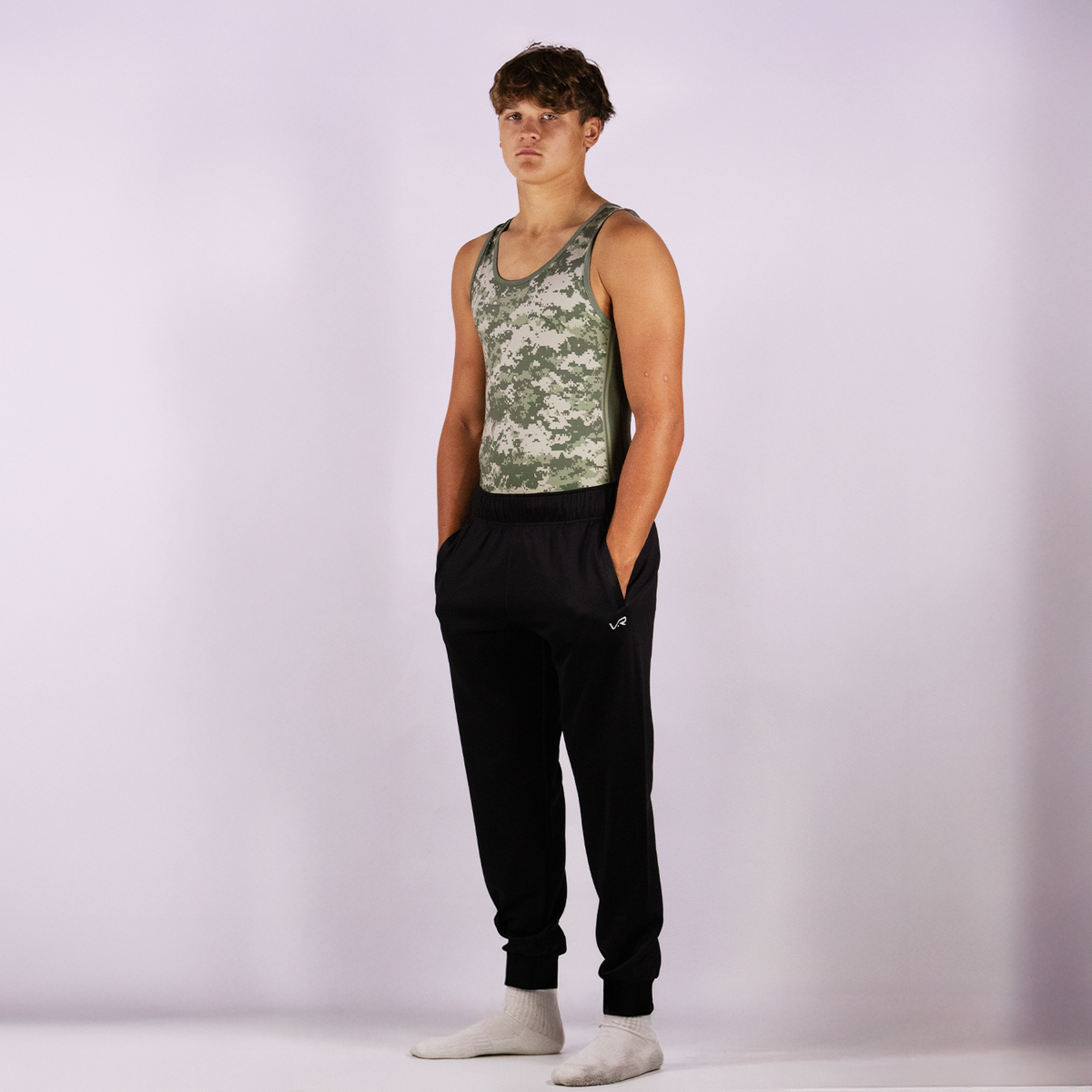 Men's Wrestling Singlet- Army Digi Camo