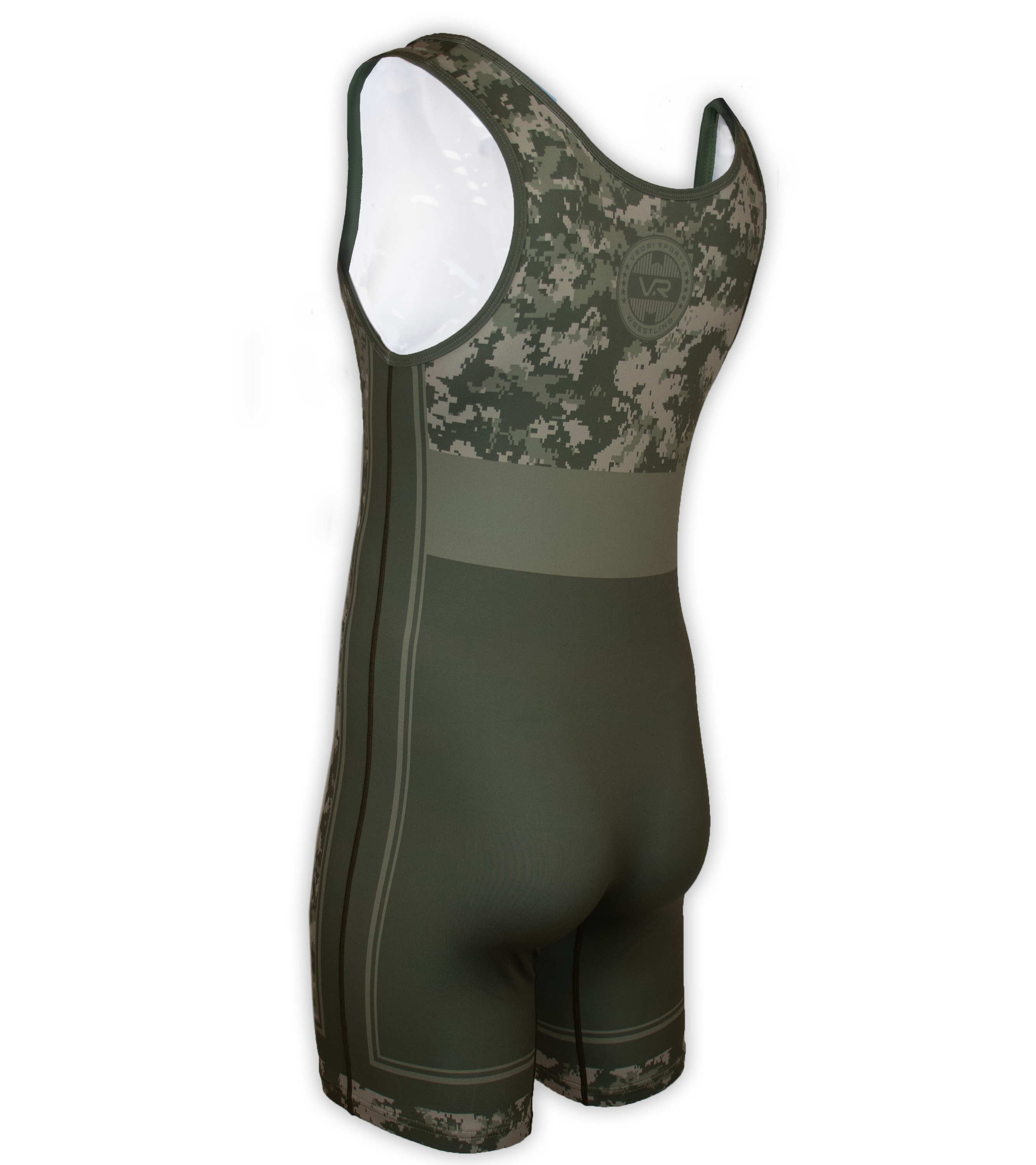 Youth Wrestling Singlet- Army Digi Camo