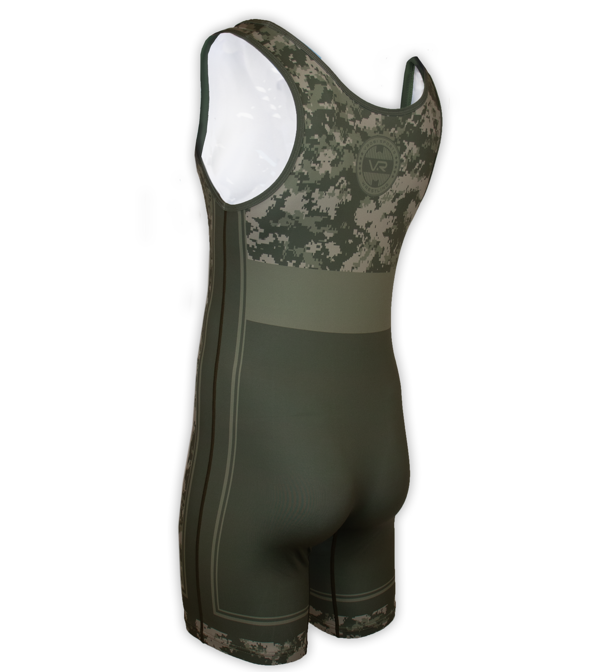 Youth Wrestling Singlet- Army Digi Camo