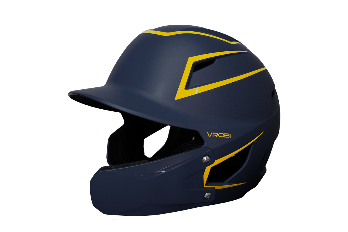 Arsenal Baseball Batting Helmet- Two-Tone- Navy