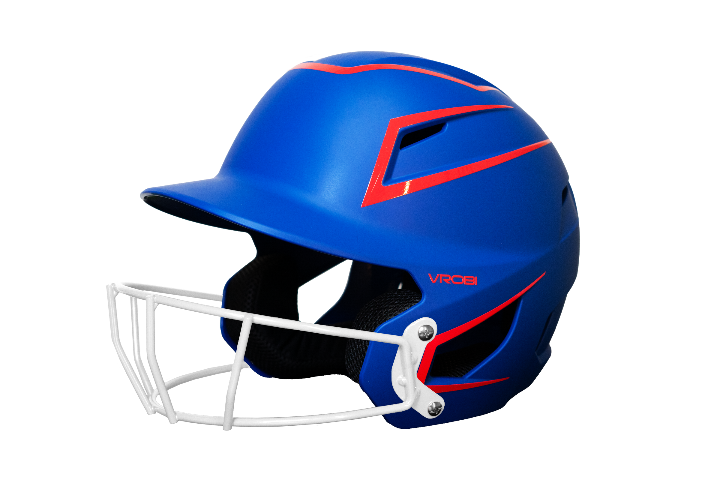 Arsenal Fastpitch Softball Batting Helmet- Two-Tone- Royal Blue β VROBI SPORTS
