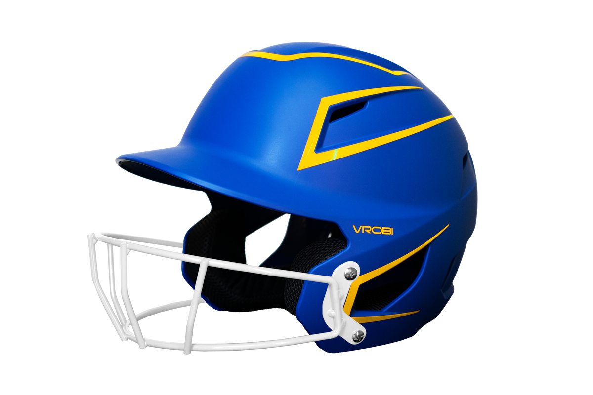 Arsenal Fastpitch Softball Batting Helmet- Two-Tone- Royal Blue