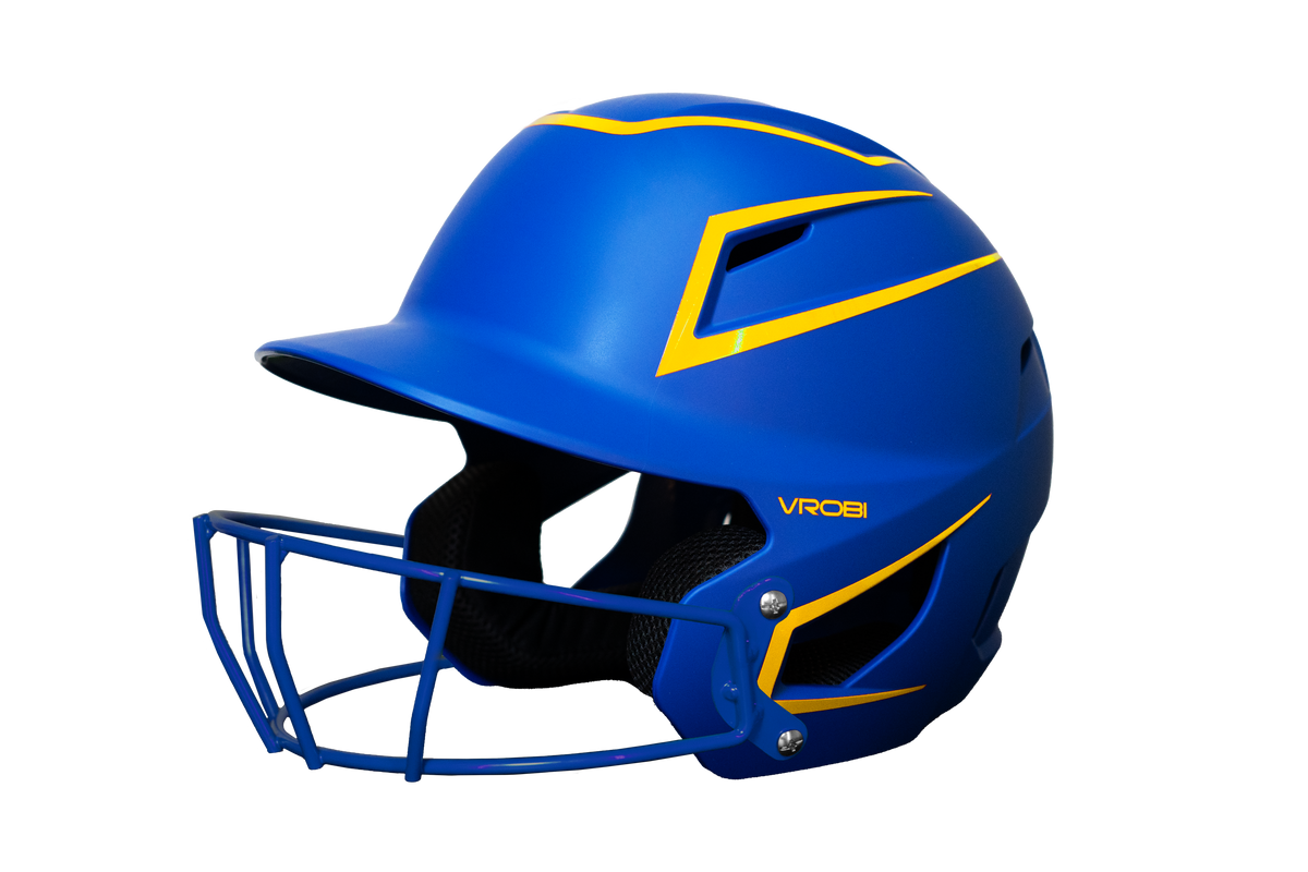 Arsenal Fastpitch Softball Batting Helmet- Two-Tone- Royal Blue
