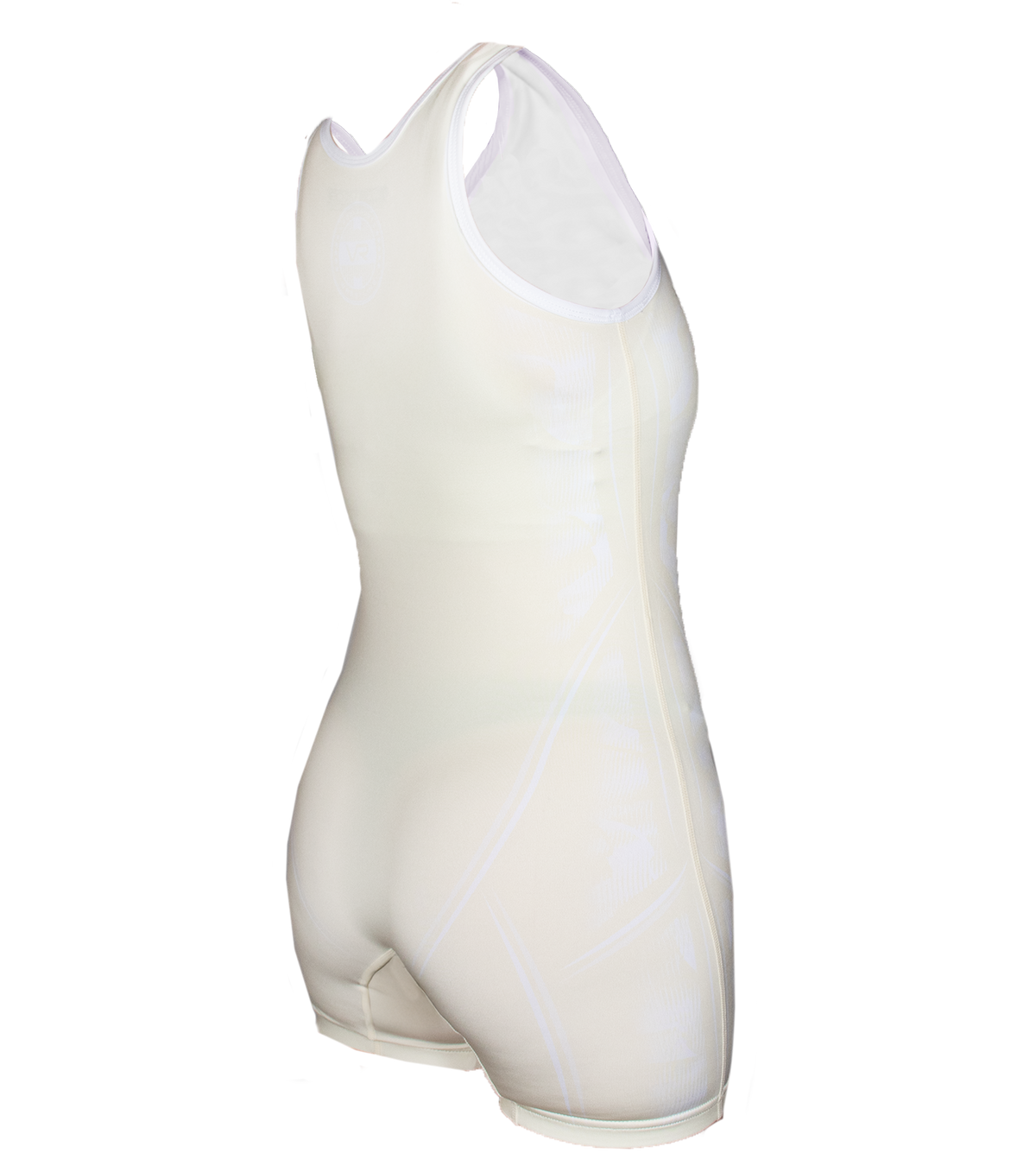 Women's Wrestling Singlet- Sketch- Cream