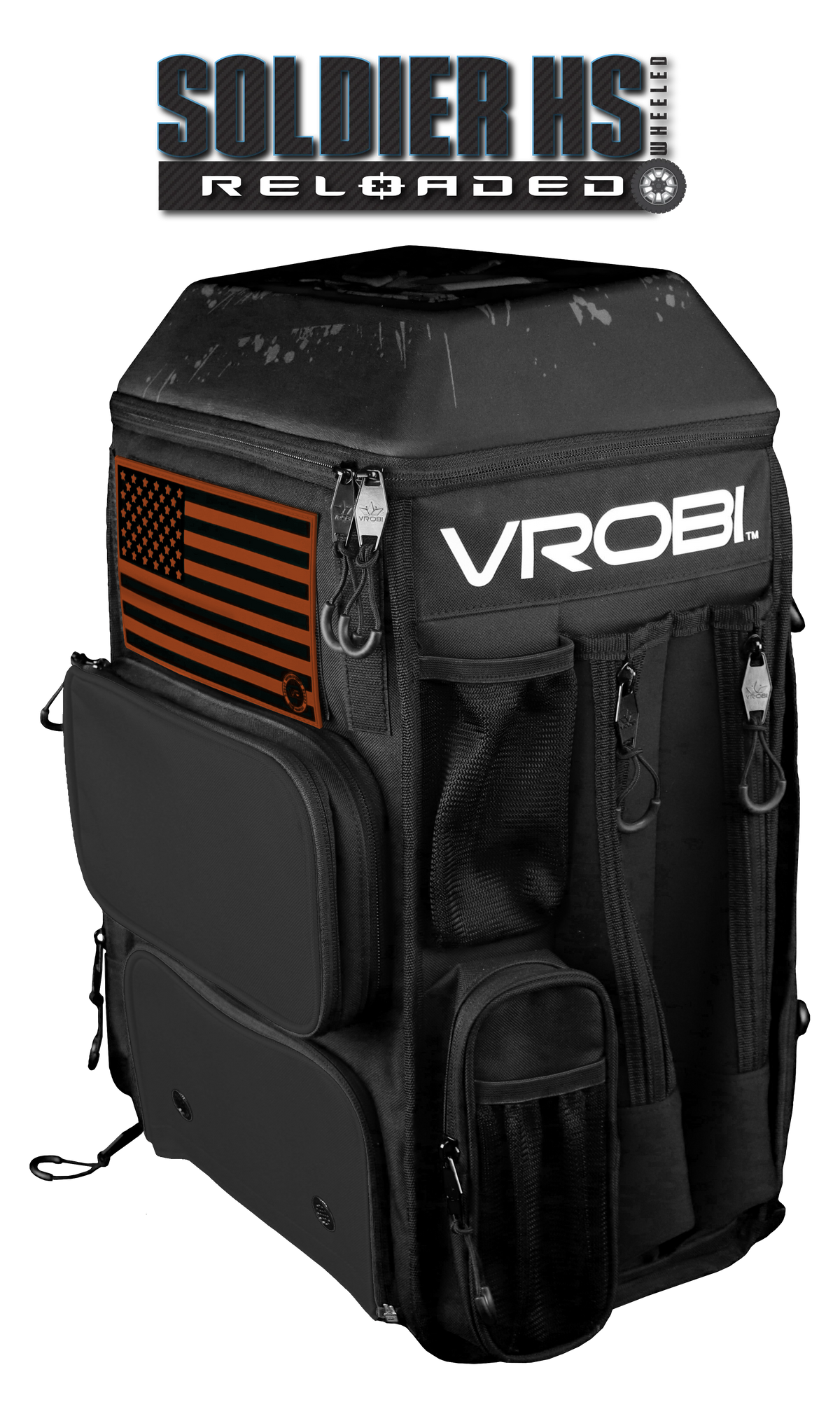 SOLDIER HS RELOADED ONE NATION GHOST SERIES WHEELED BAG