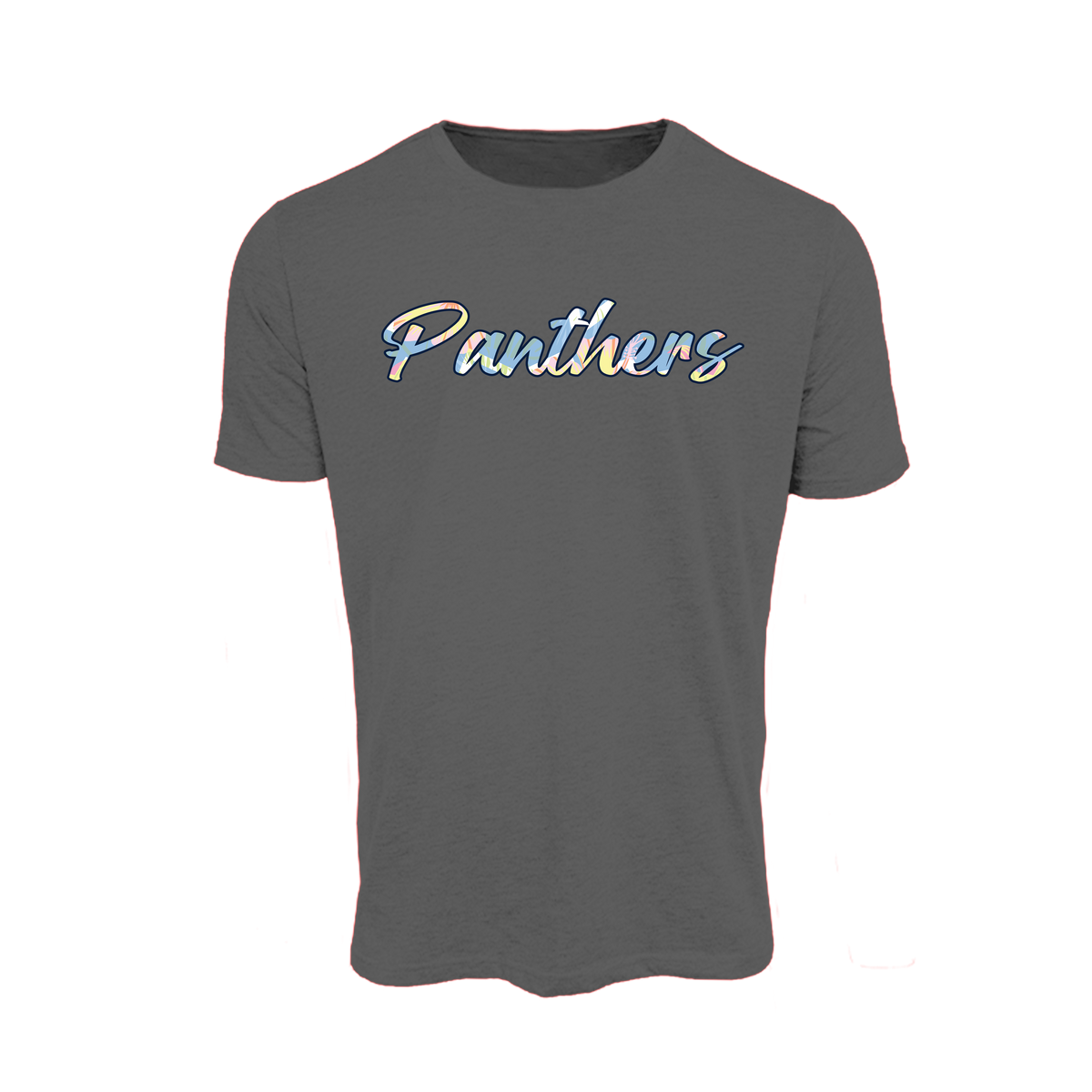 Panthers Baseball (Bowman)- T-Shirt 1 (Charcoal)