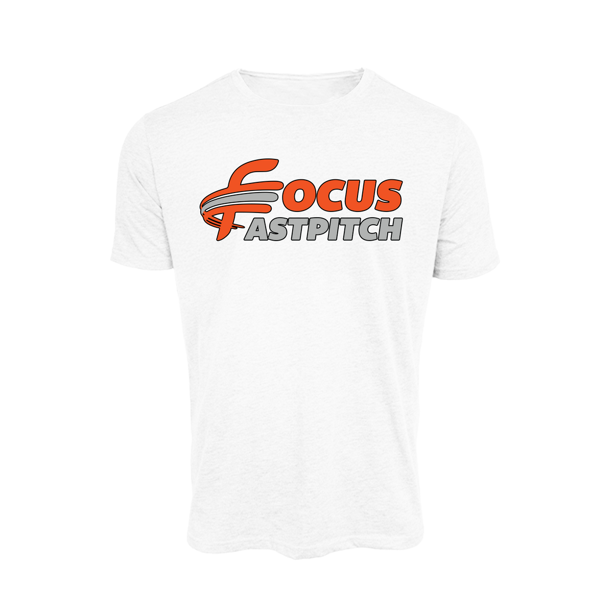 Focus Fastpitch (McCans)- T Shirt 1 (White)