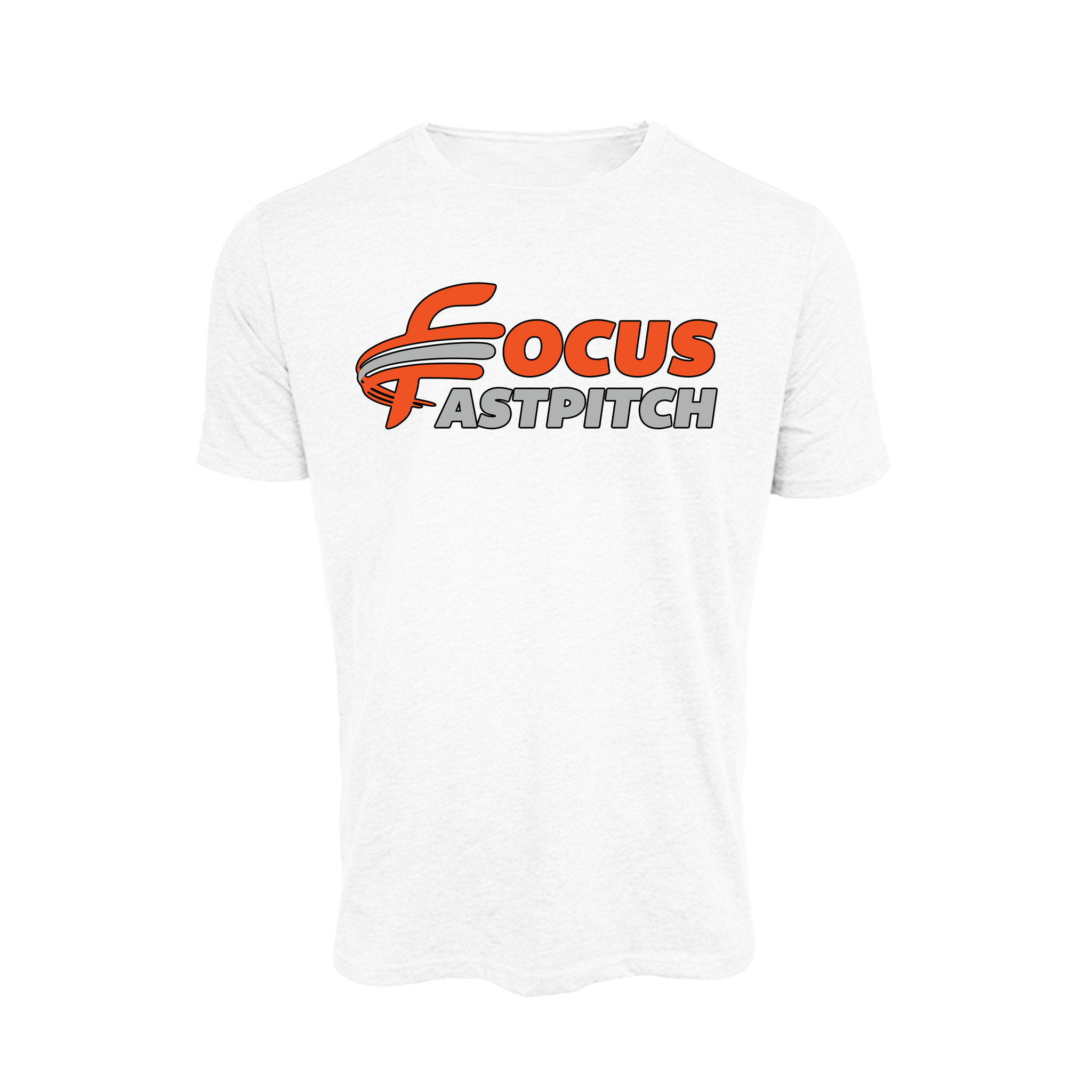 Focus Fastpitch (McCans)- T Shirt 1 (White)
