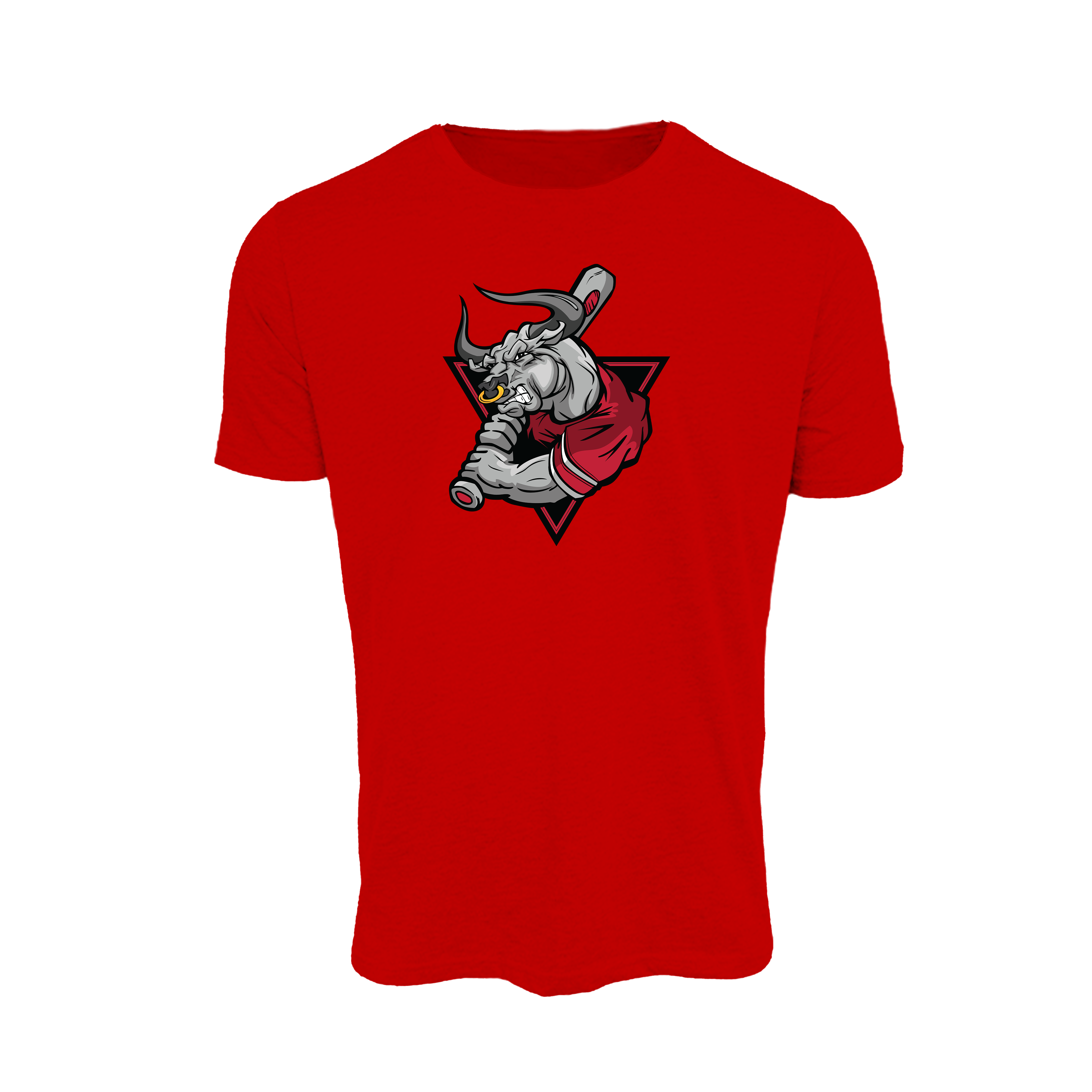 LSL Bulls- T-Shirt 2 (Red)