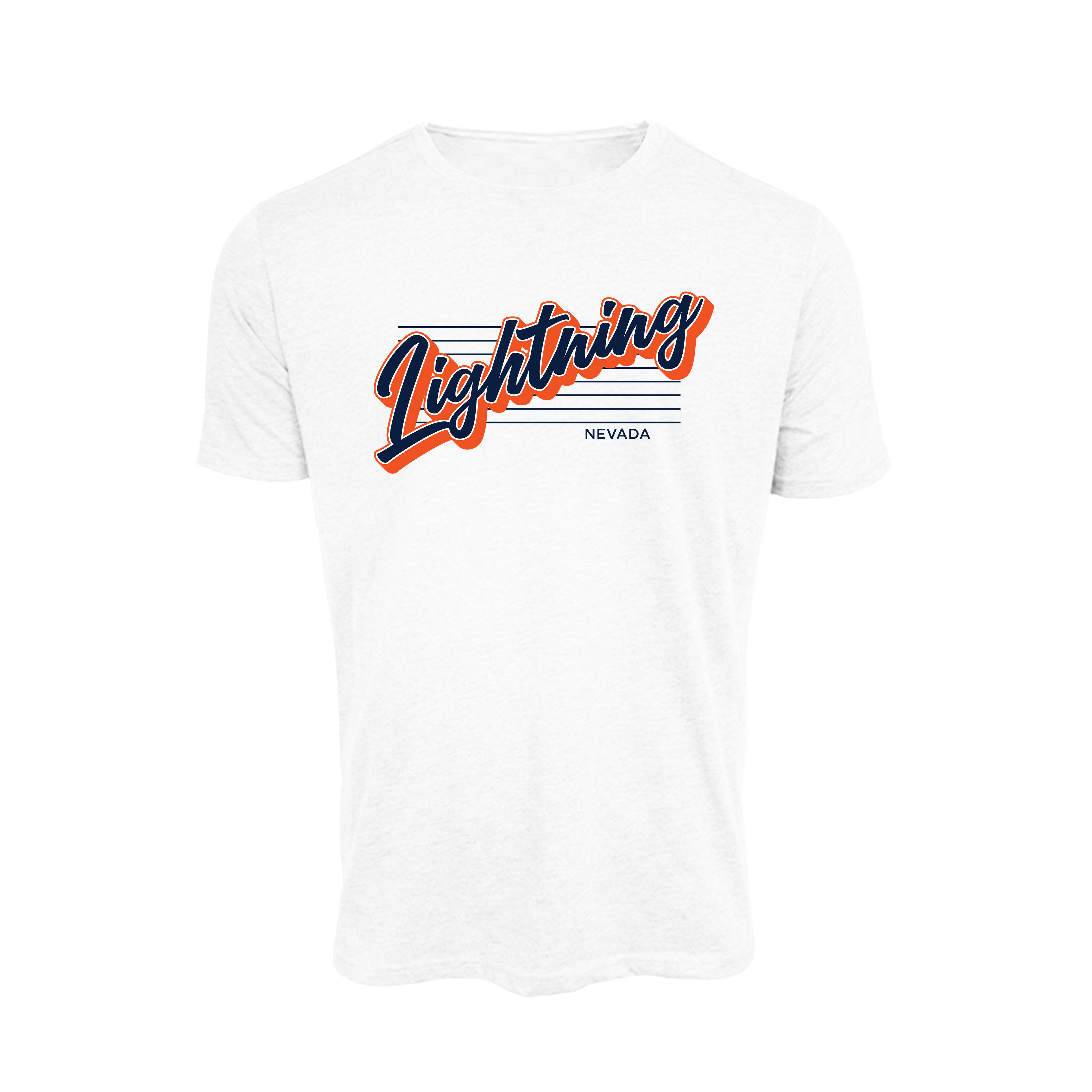 NV Lightning Fastpitch (Kittilsen)- T Shirt 2 (White)