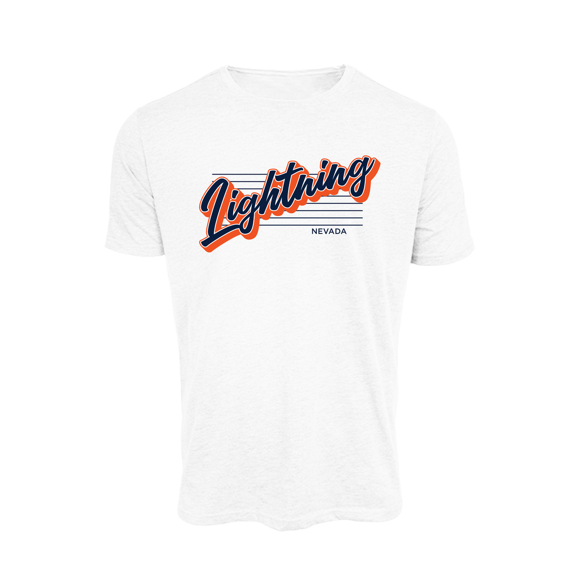 NV Lightning Fastpitch (Kittilsen)- T Shirt 2 (White)