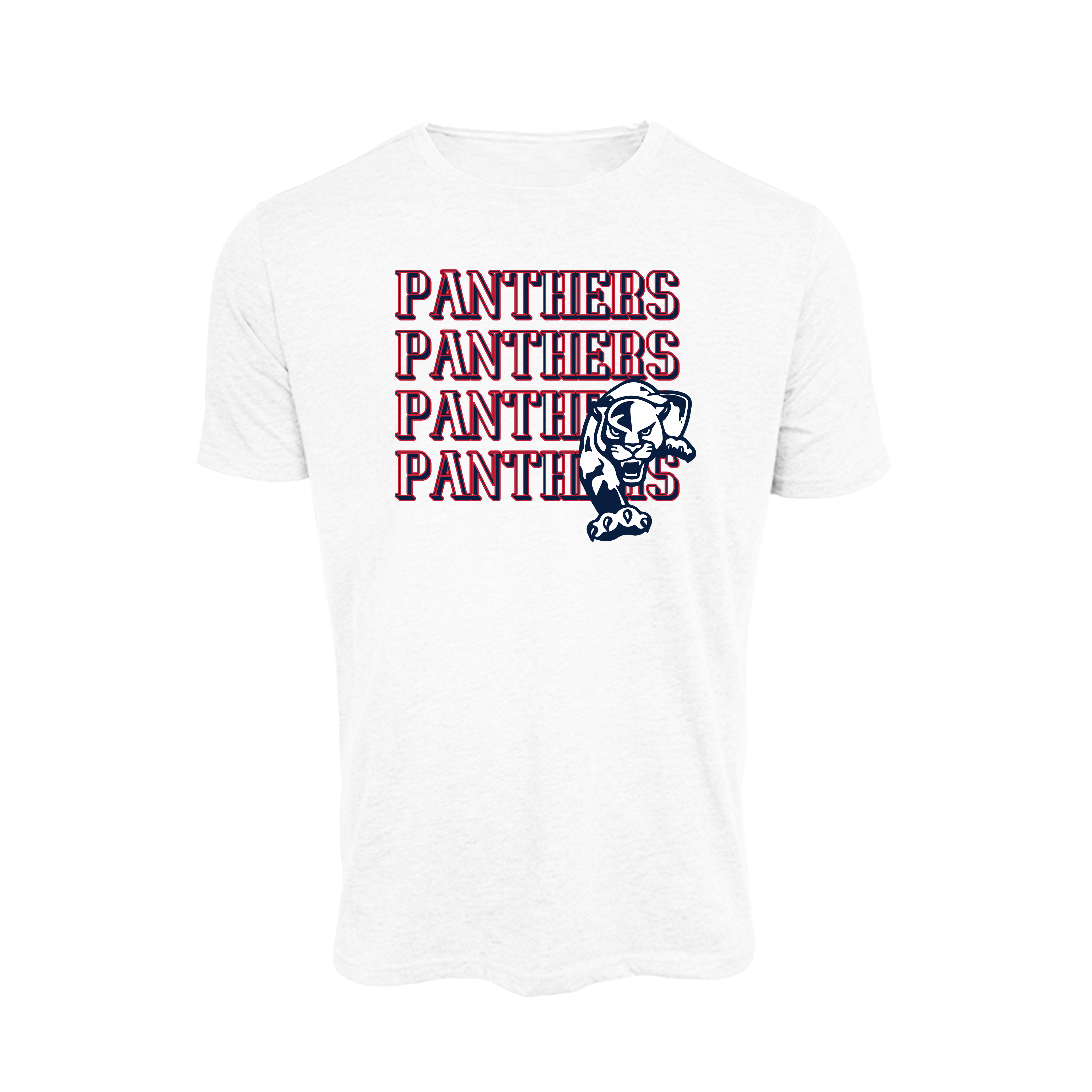 Panthers Baseball (Bowman)- T-Shirt 3 (White)