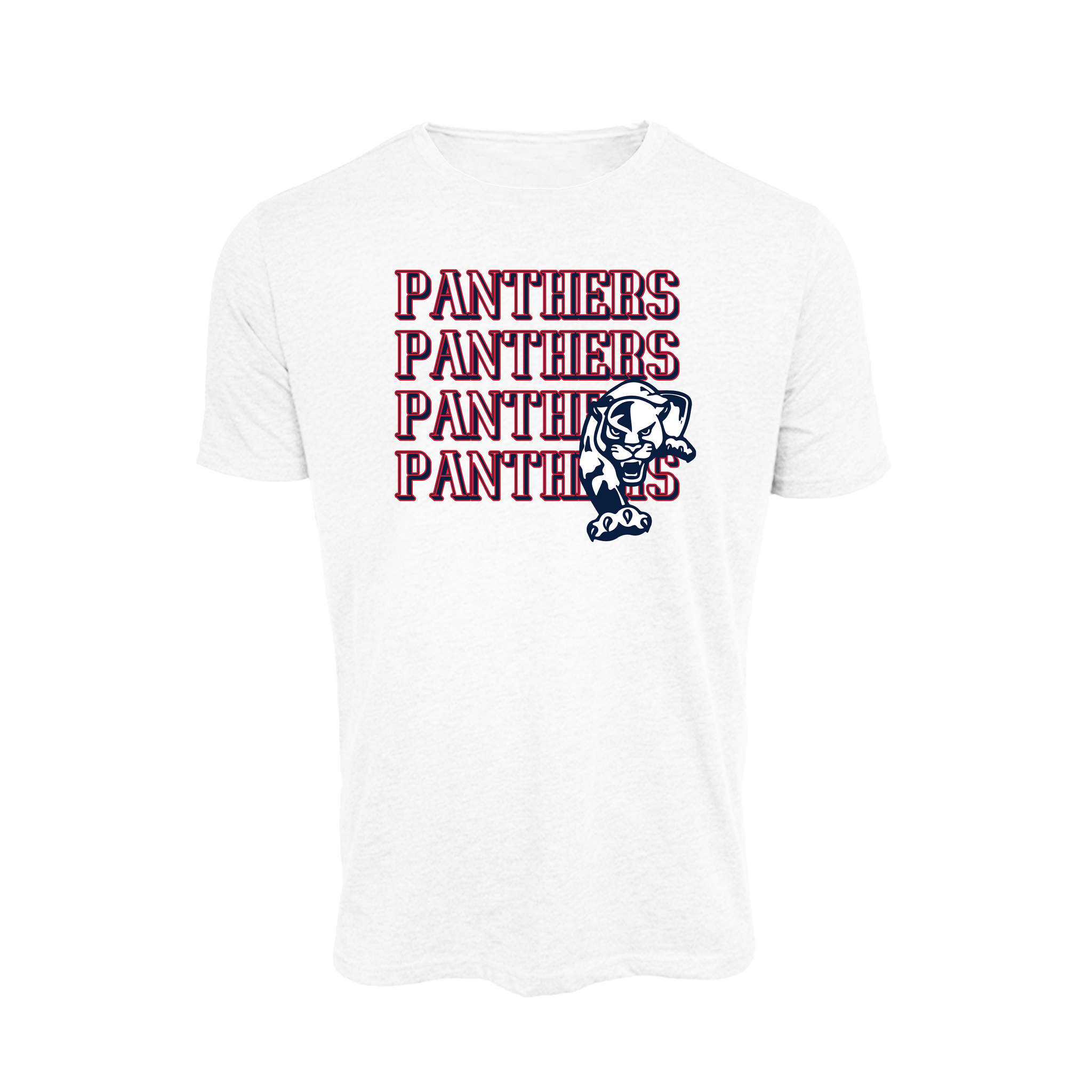 Panthers Baseball (Bowman)- T-Shirt 3 (White)