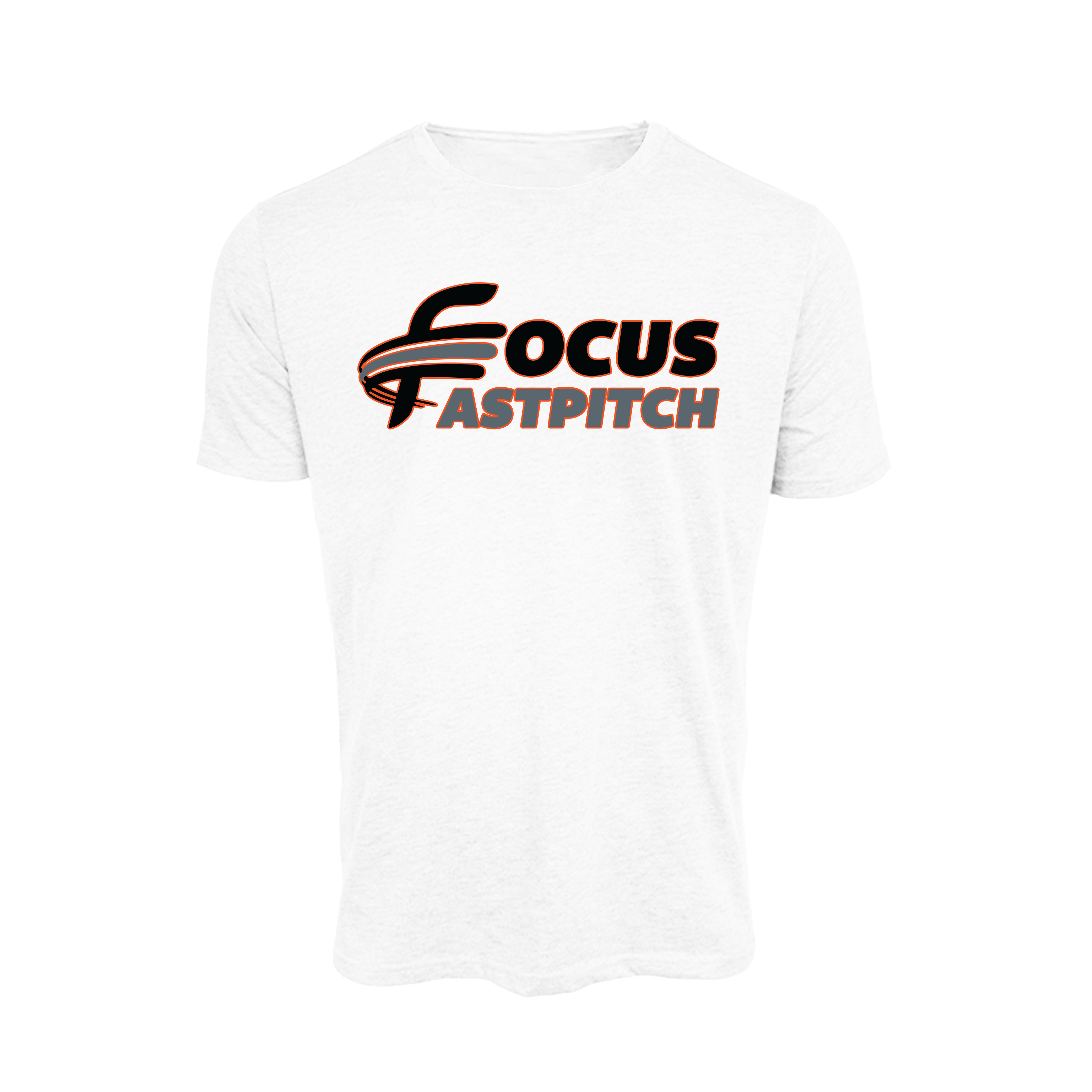 Focus Fastpitch (McCans)- T Shirt 3 (White)
