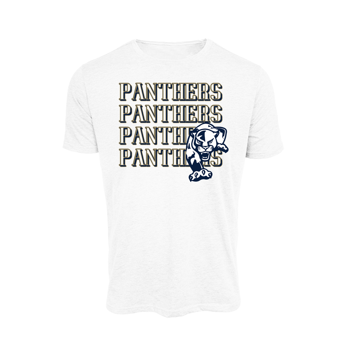 Panthers Baseball (Bowman)- T-Shirt 3 (White)