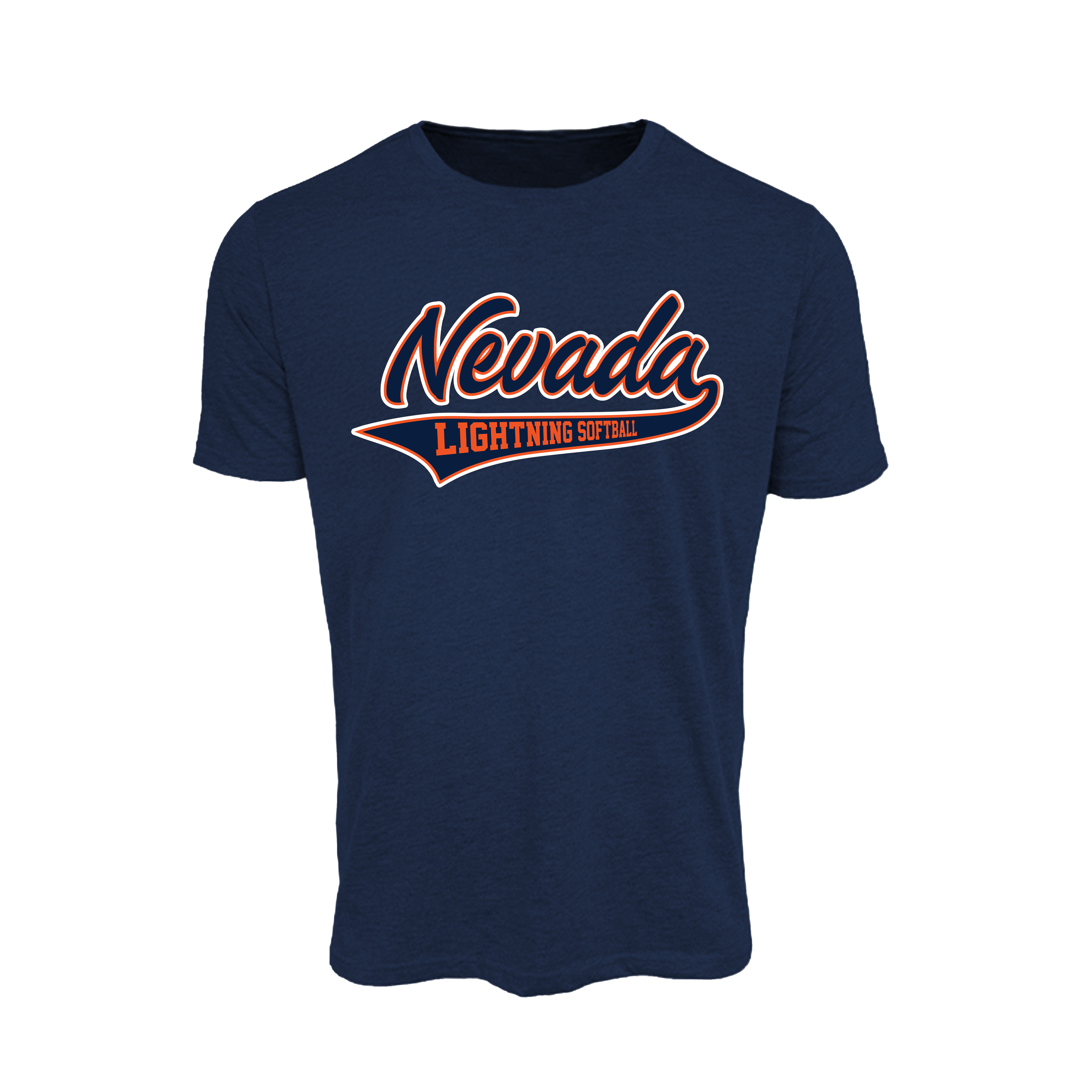 NV Lightning Fastpitch (Kittilsen)- T Shirt 4 (Navy)
