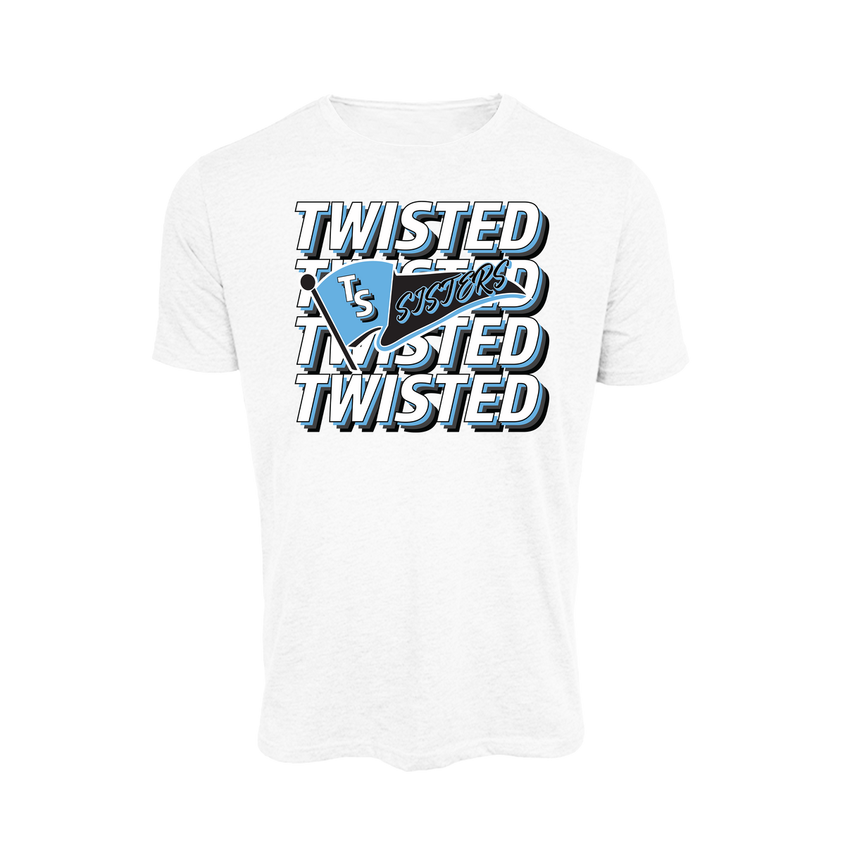 Twisted Sisters Fastpitch (Baxter)- T-Shirt 4 (White)