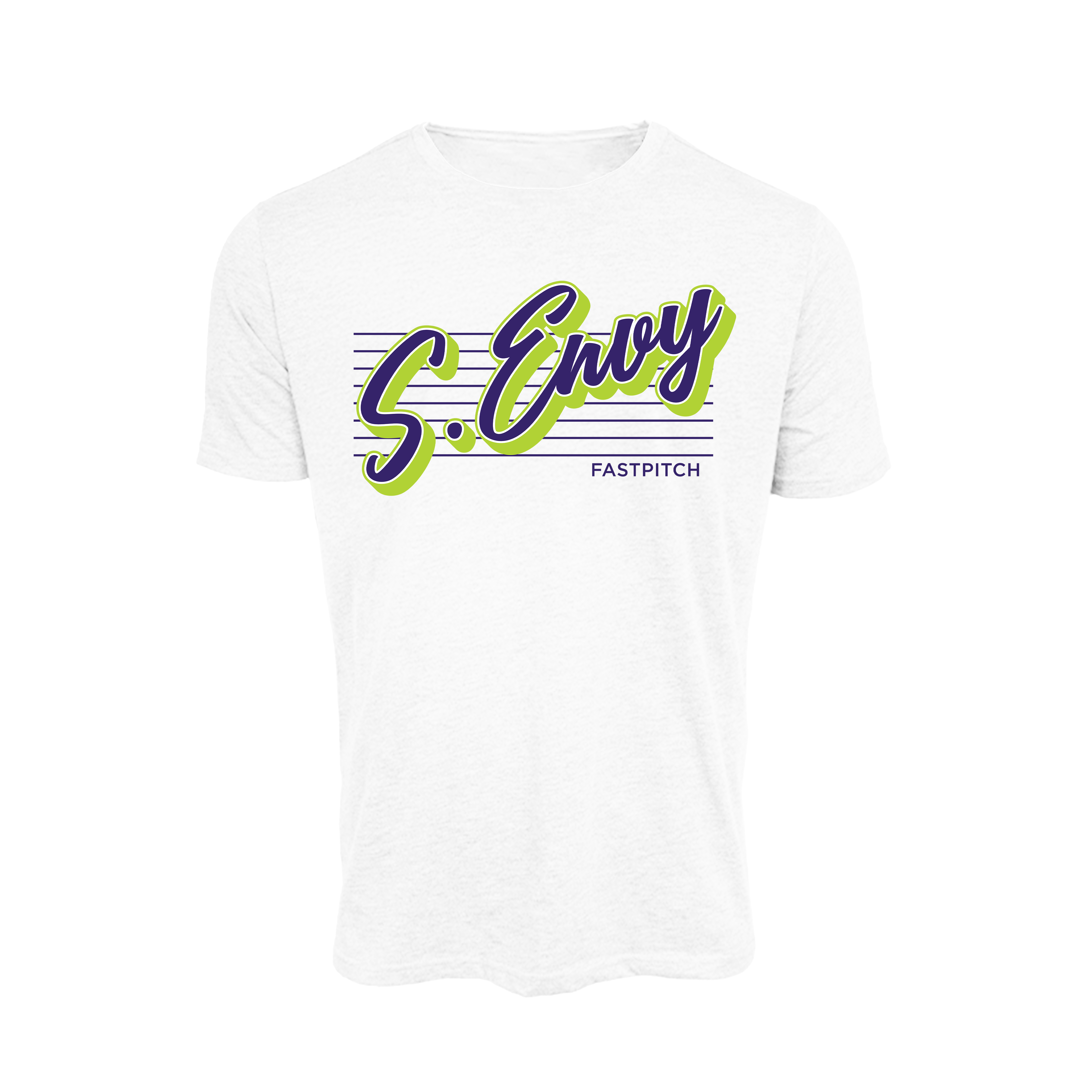 Southern Envy Fastpitch (McKenzie) 2026- T Shirt 4 (White)