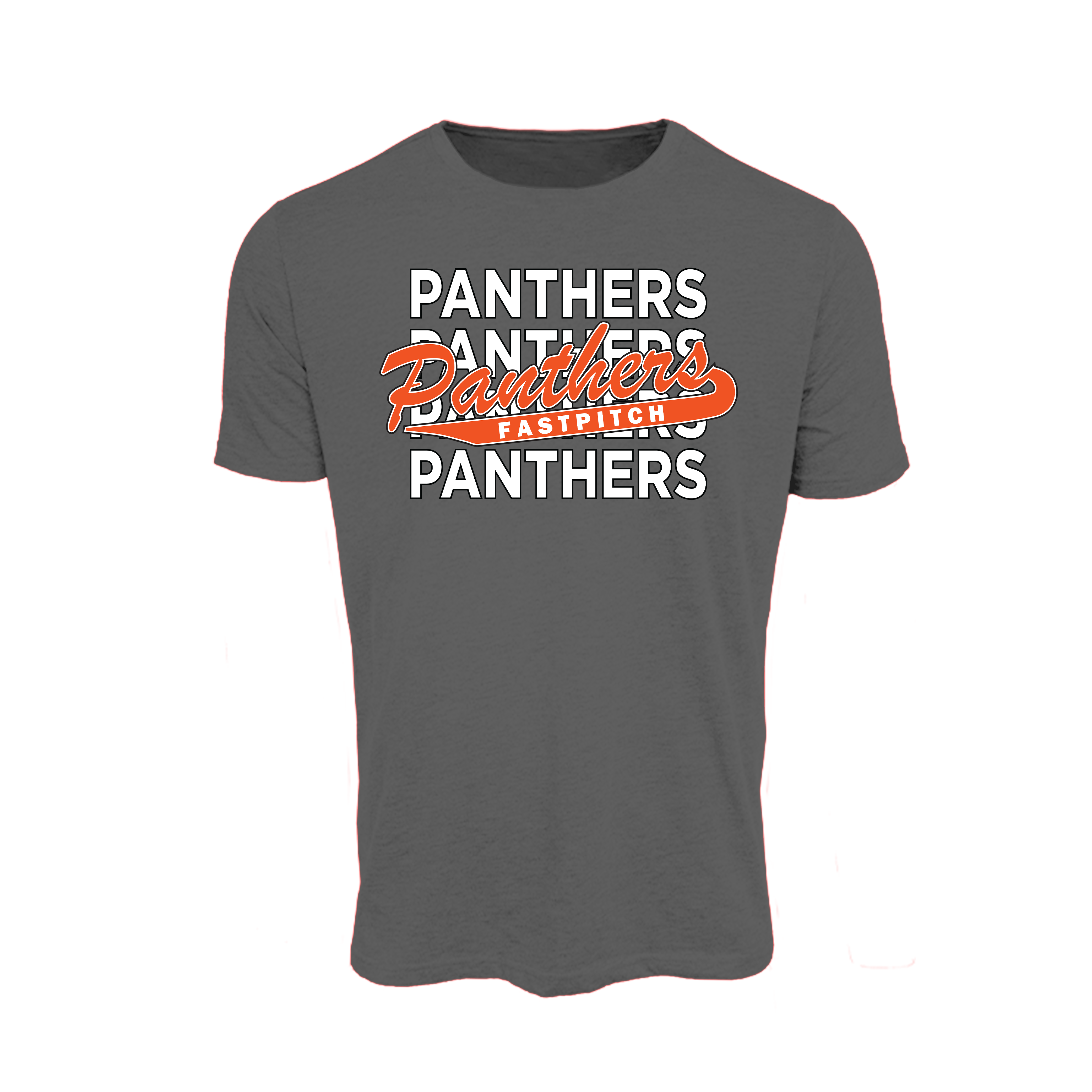 Jr Panthers Fastpitch (Oppendike)- T-Shirt 5 (Charcoal)