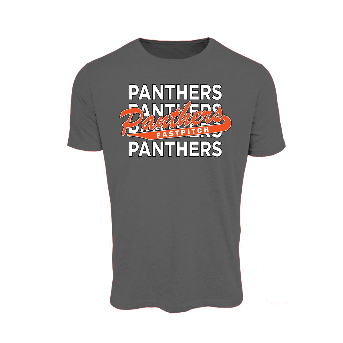 Jr Panthers Fastpitch (Oppendike)- T-Shirt 5 (Charcoal)