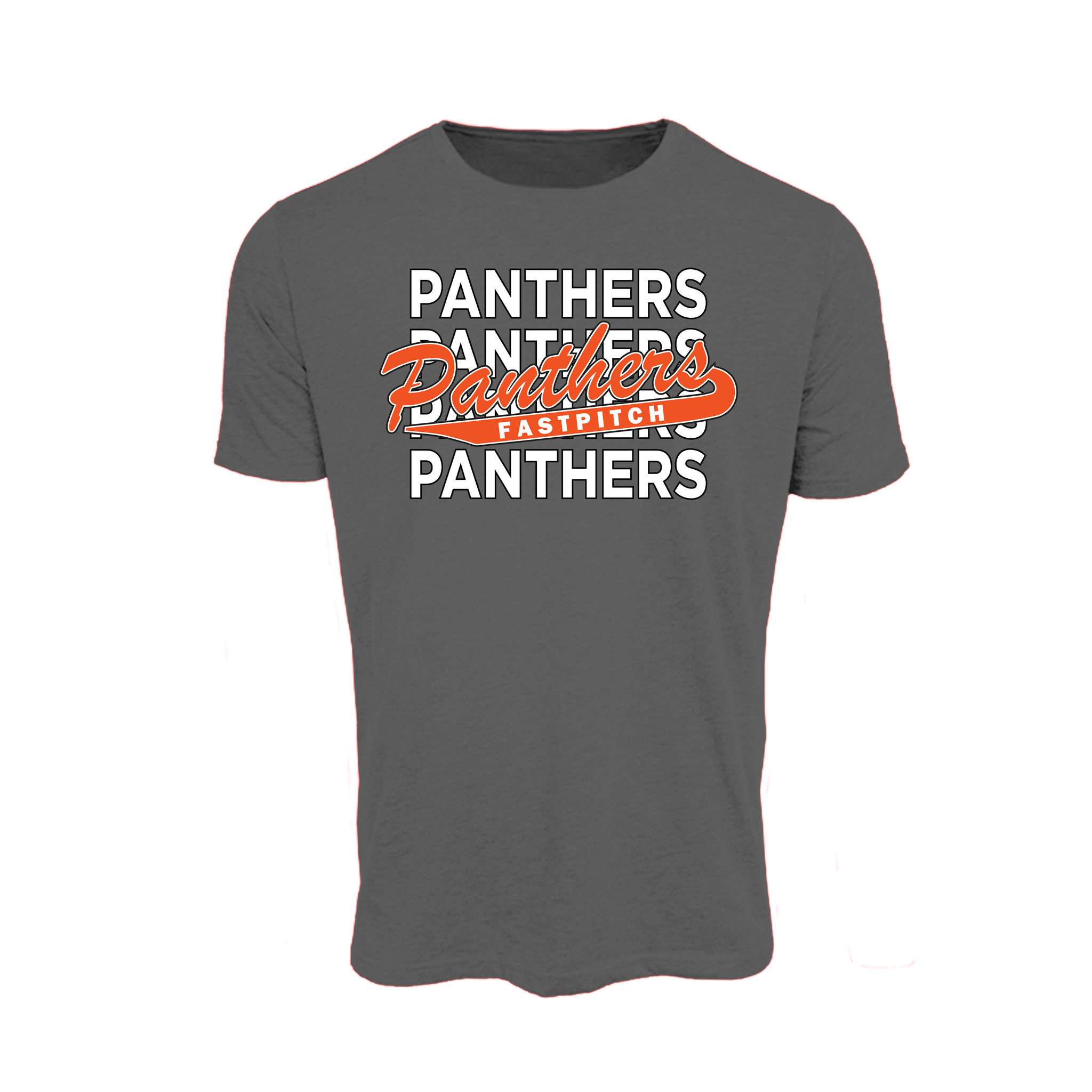 Jr Panthers Fastpitch (Oppendike)- T-Shirt 5 (Charcoal)