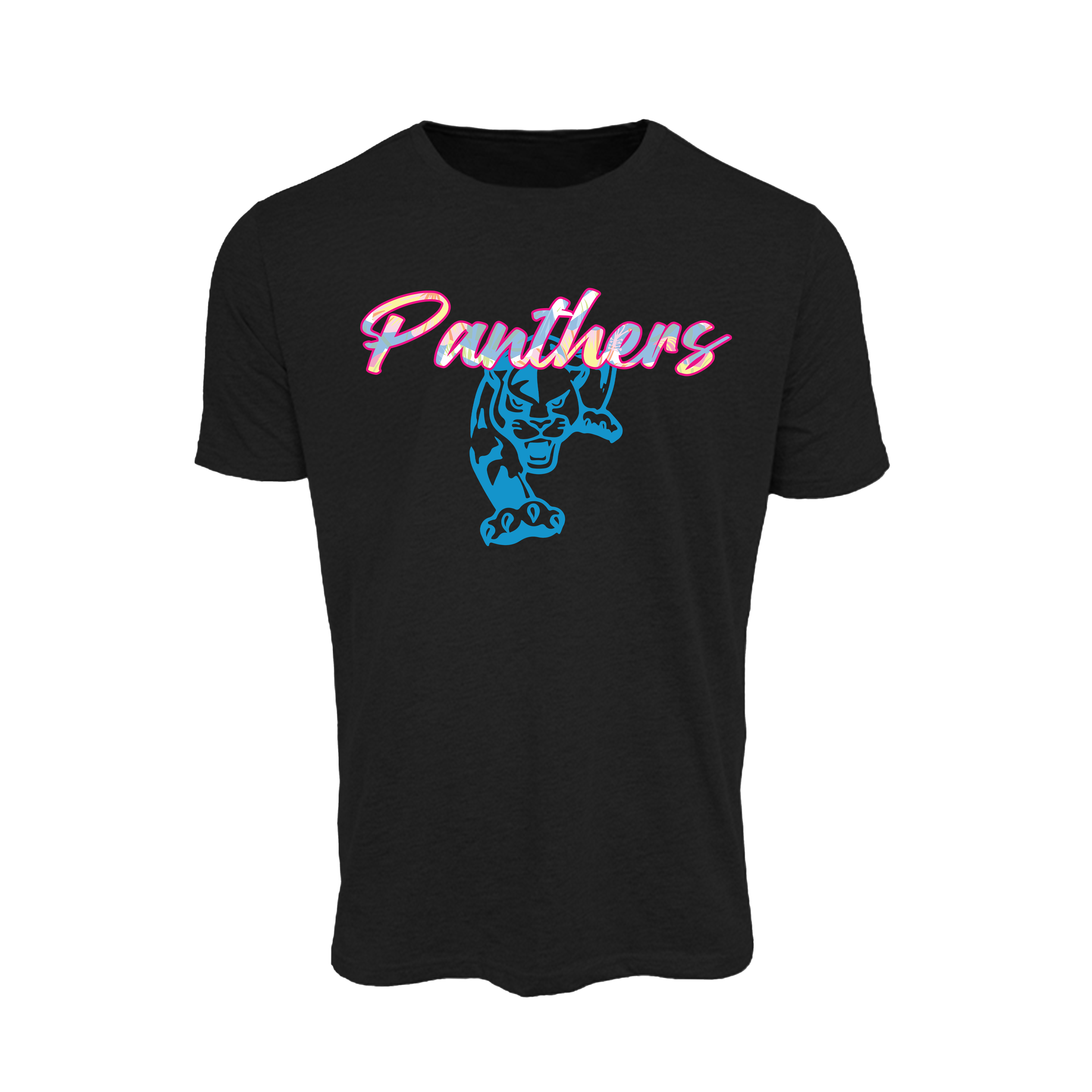 Panthers Baseball (Bowman)- T-Shirt 5 (Black)