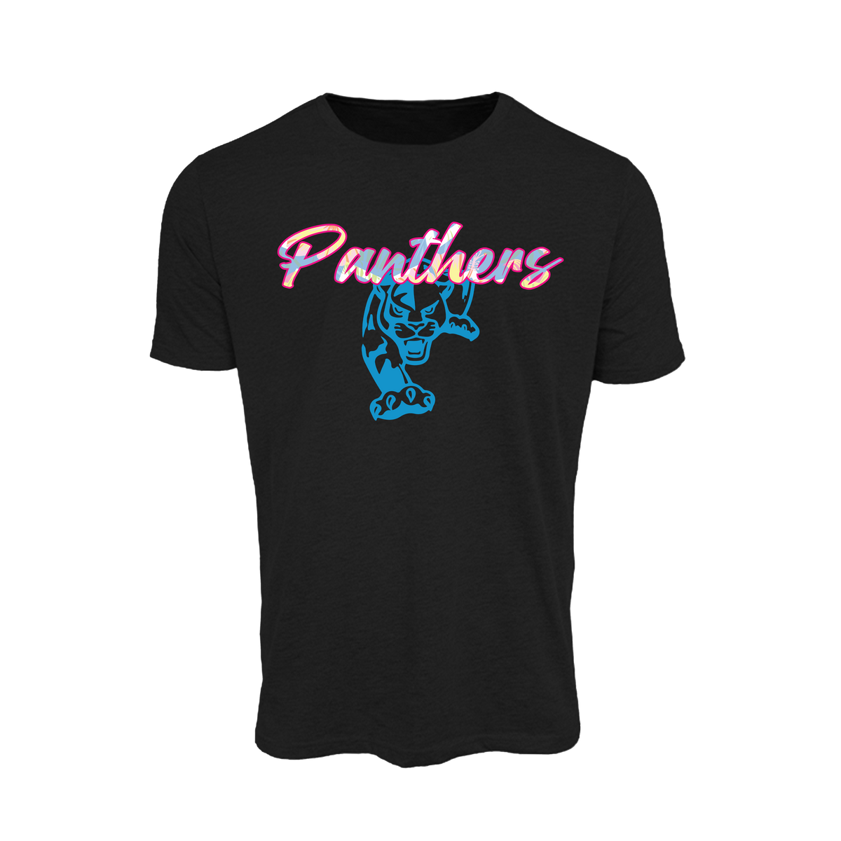 Panthers Baseball (Bowman)- T-Shirt 5 (Black)