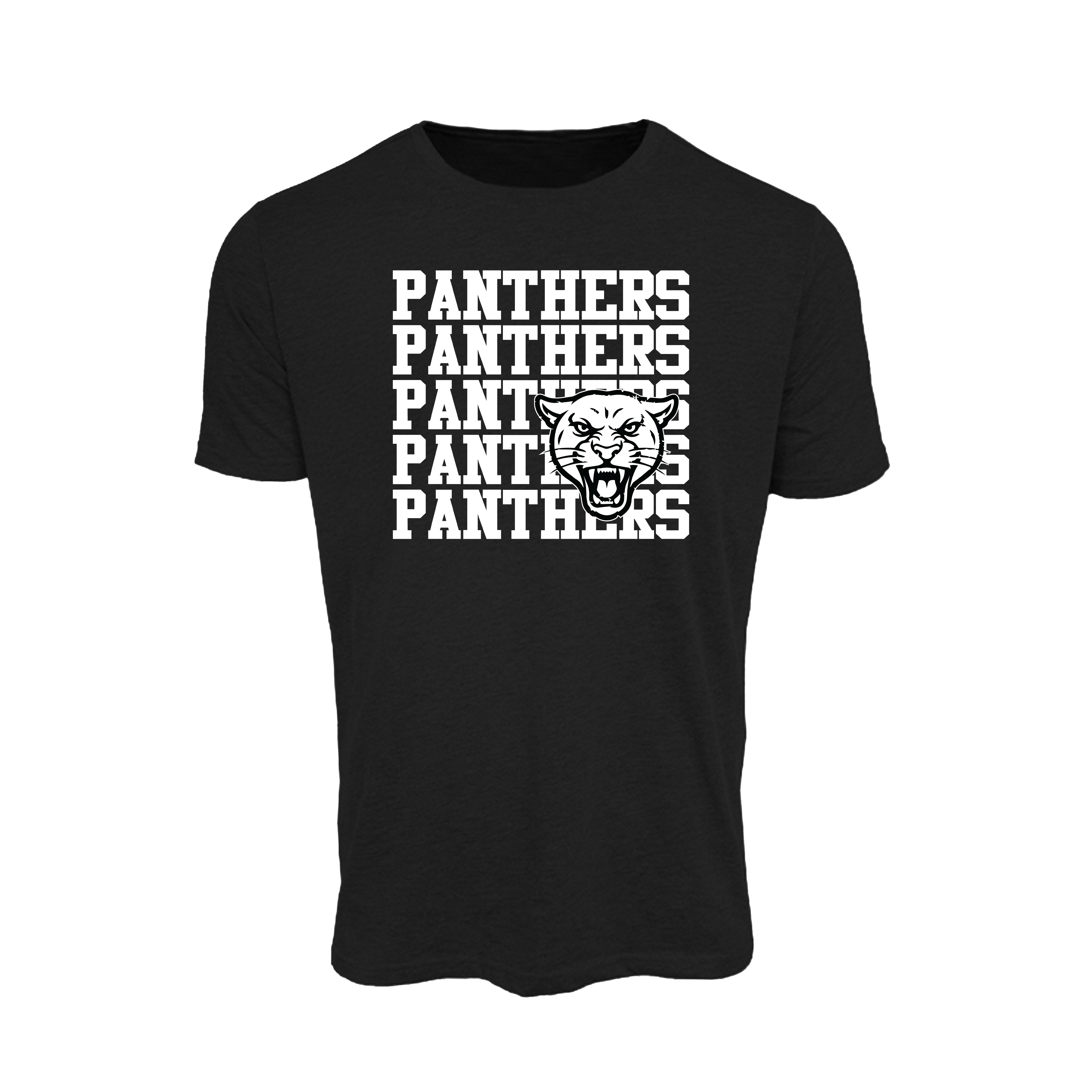 Jr Panthers Fastpitch (Oppendike)- T-Shirt 6 (Black)